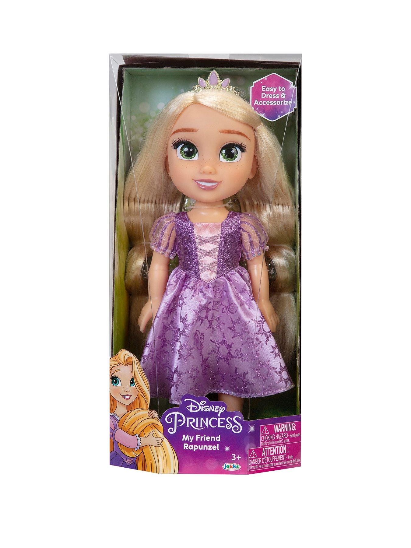 disney princess rapunzel toddler doll and dress