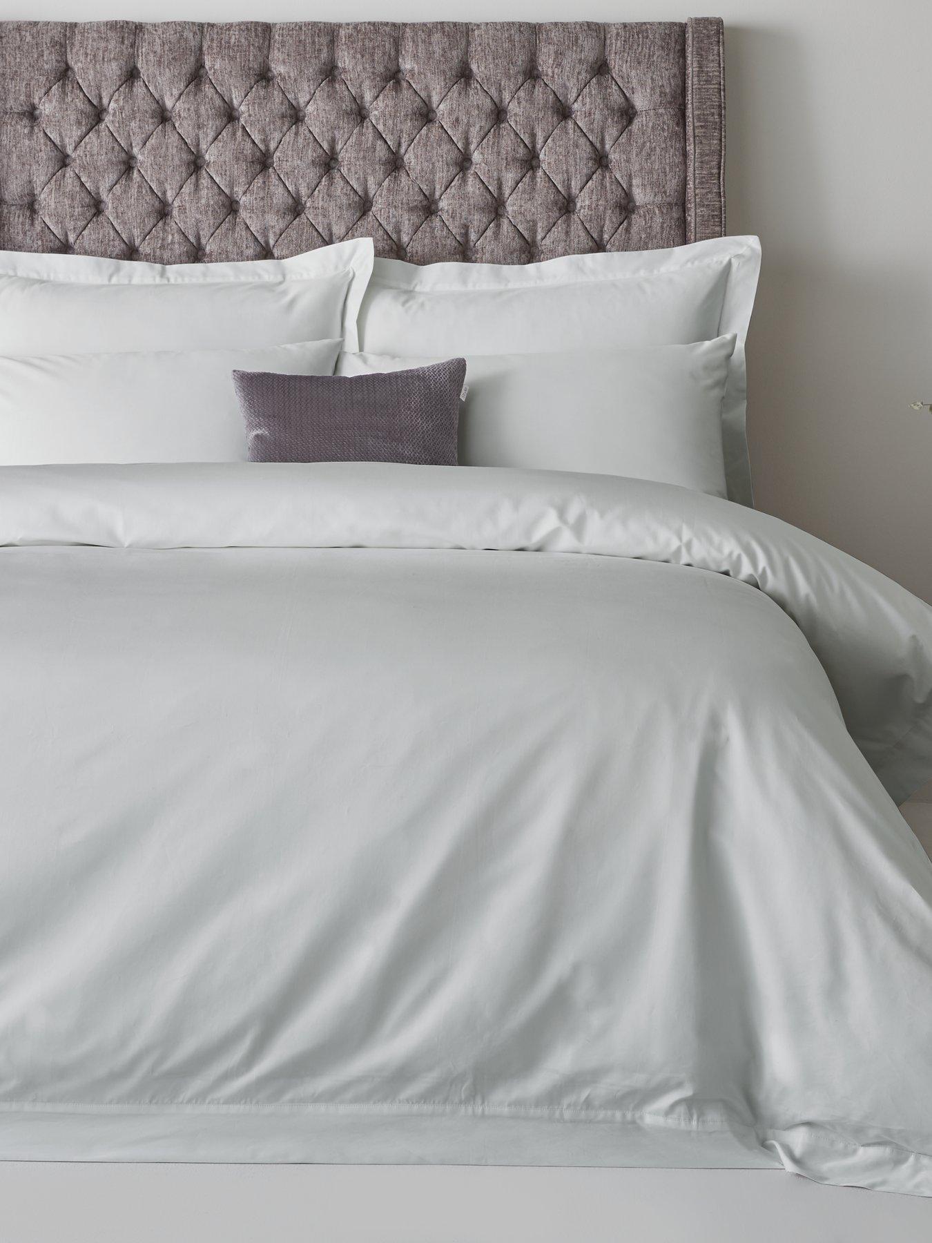 Very Home Luxury 600TC Soft Touch Sateen Oxford Edge Duvet Set