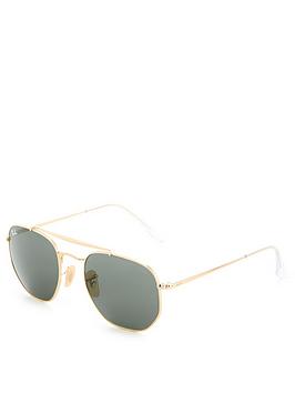 Ray-Ban The Marshal Square Sunglasses - Gold