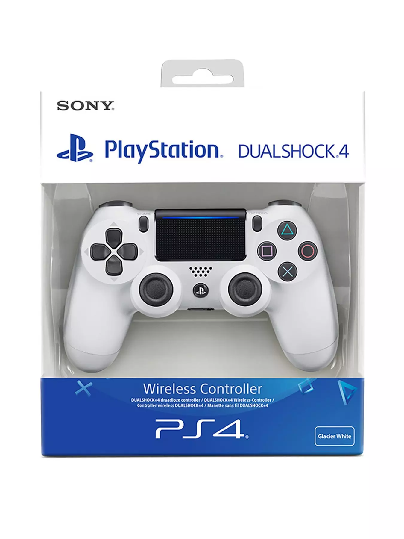 Sony PlayStation 4 DualShock 4 Wireless Controller White - Office