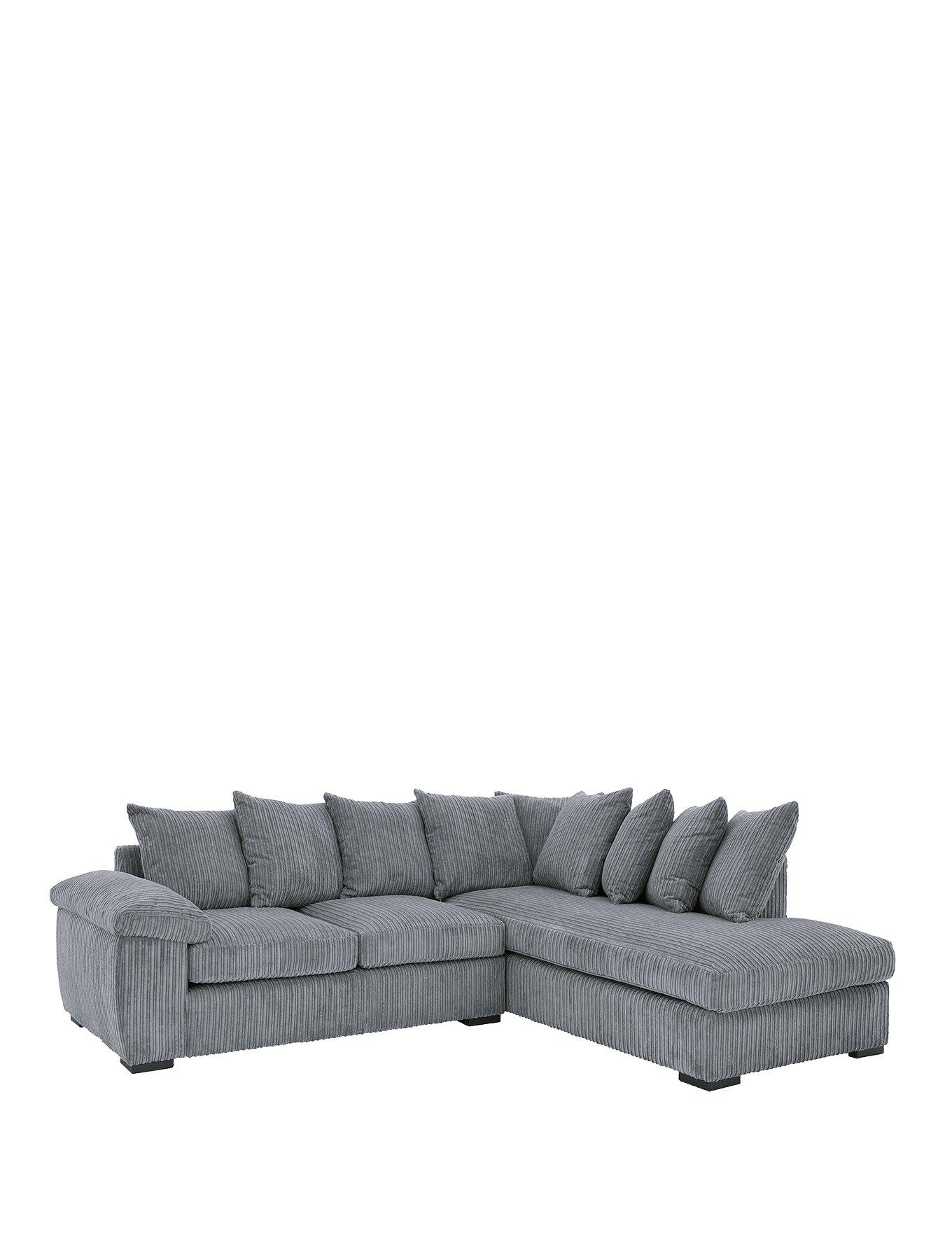 Image 2 of 7 of The Very Collection Amalfi Right Hand Scatter Back Fabric Corner Chaise Sofa&nbsp;- FSC&reg; Certified