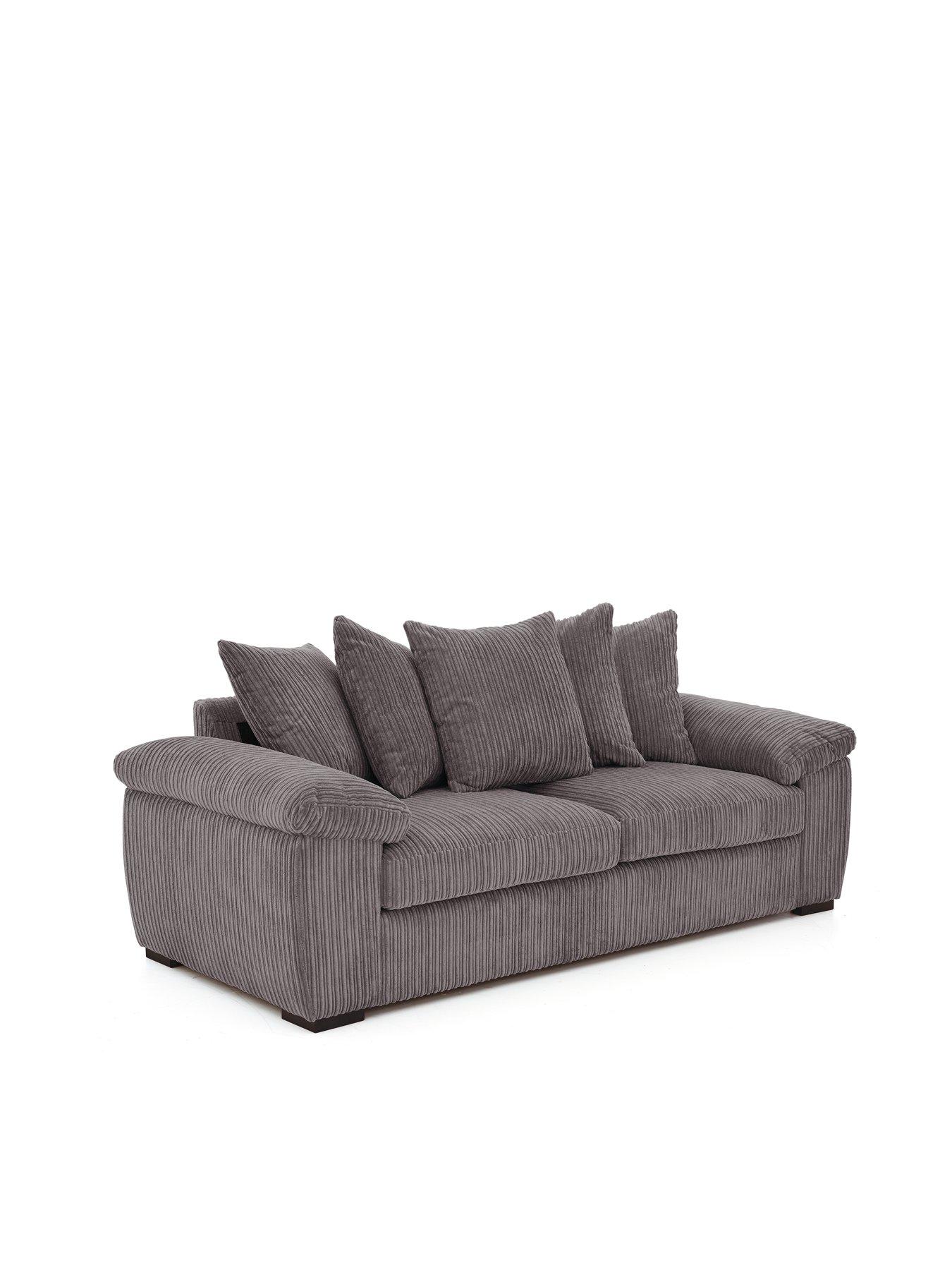 Image 3 of 7 of The Very Collection Amalfi&nbsp;3 Seater&nbsp;Scatter Back Fabric Sofa&nbsp;- FSC&reg; Certified