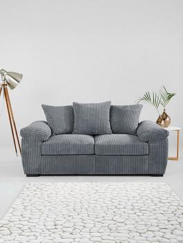Product photograph of Very Home Amalfi 2 Seater Scatter Back Fabric Sofa - Fsc Reg Certified from very.co.uk