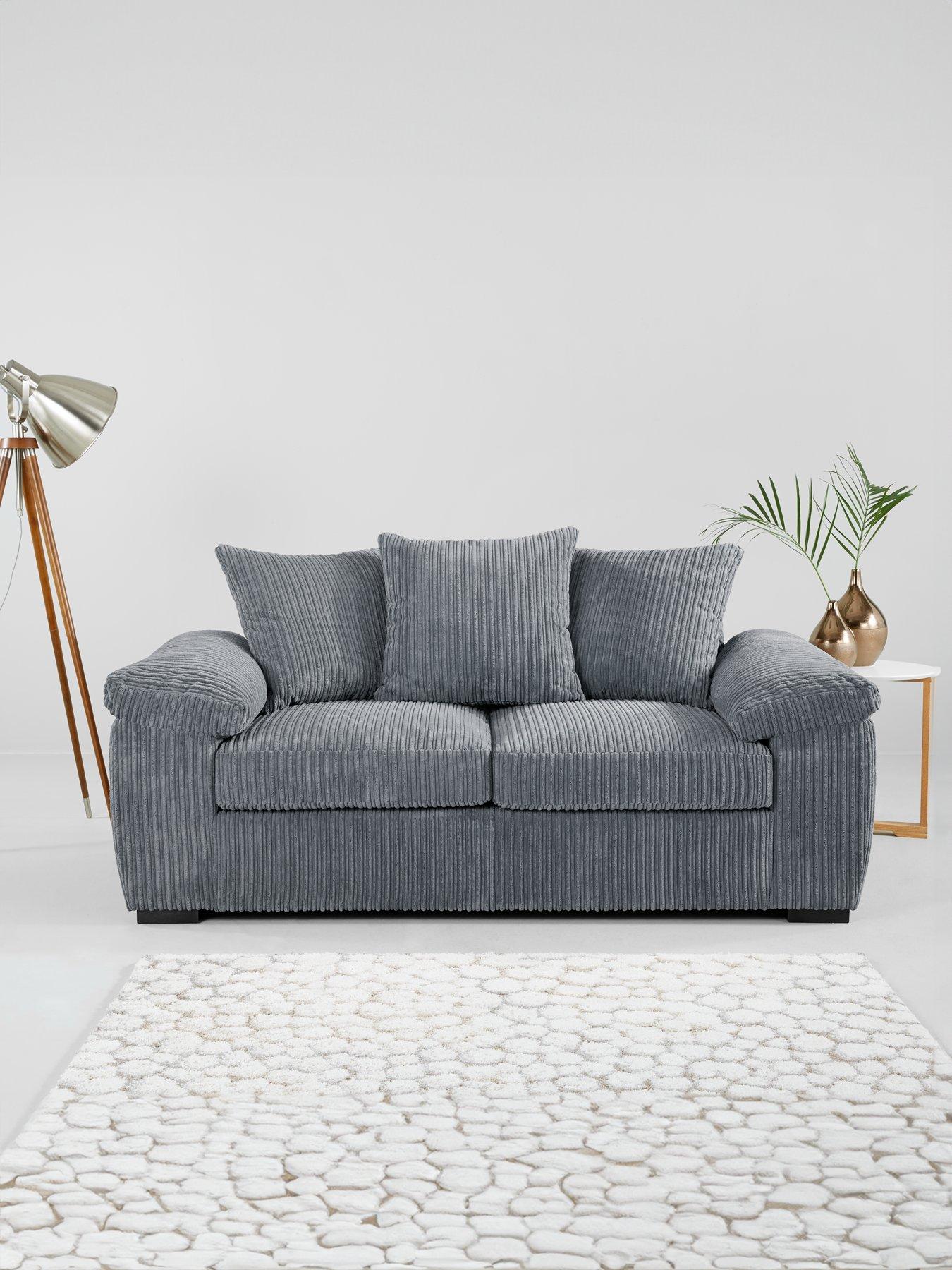 undefined Amalfi 2 Seater Scatter Back Fabric Sofa - FSC® Certified