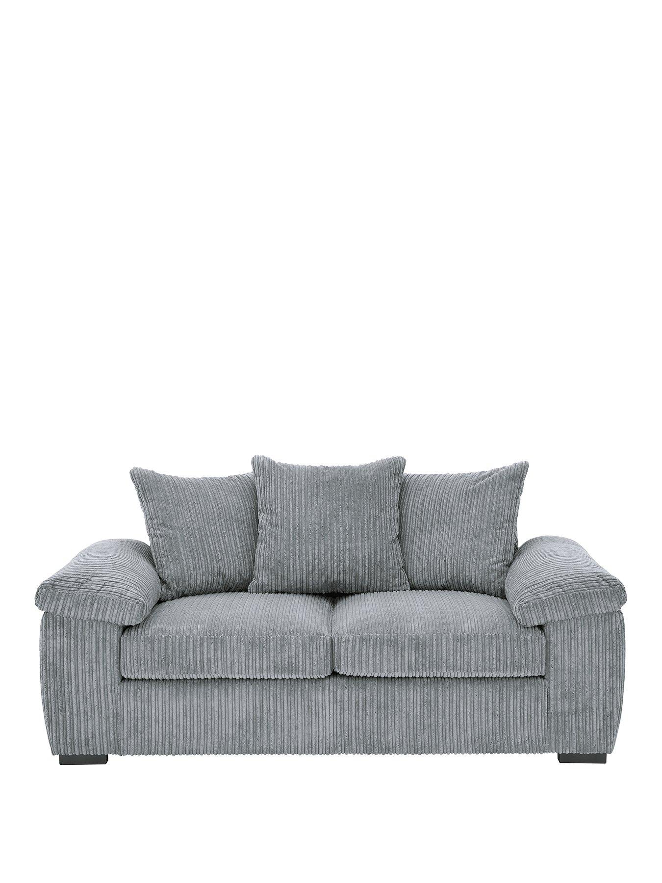 Product photograph of Amalfi 2 Seater Scatter Back Fabric Sofa from very.co.uk