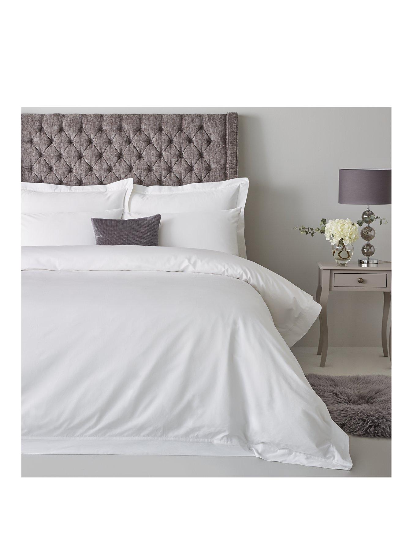 Image 2 of 4 of Very Home Luxury Soft Touch 600 Thread Count 100% Cotton Sateen 32cm Deep Fitted Sheet