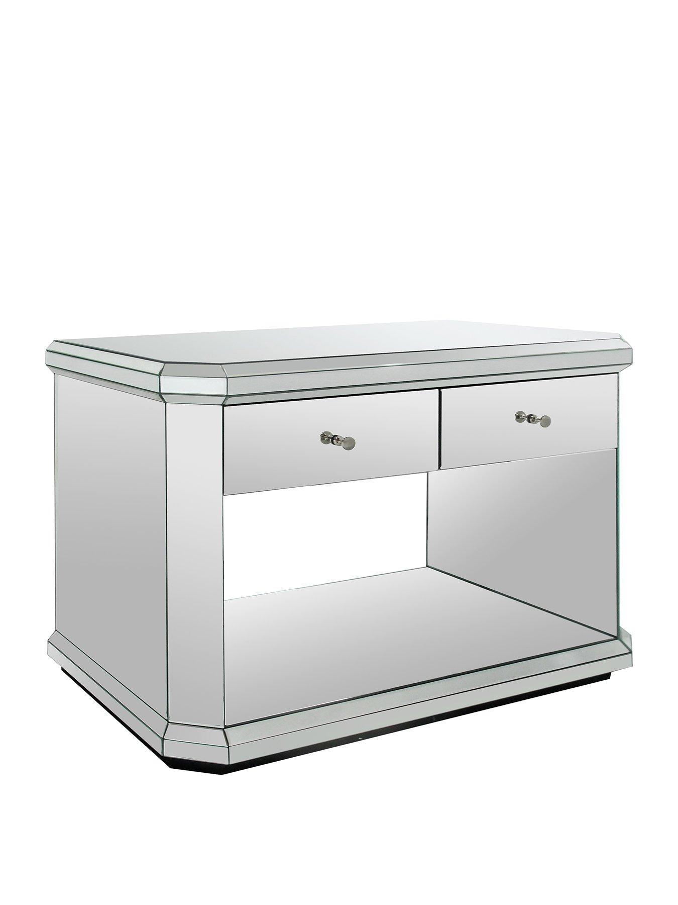 Image 3 of 7 of Very Home Plinth Ready Assembled Mirrored&nbsp;Console Table&nbsp;- FSC&reg; Certified