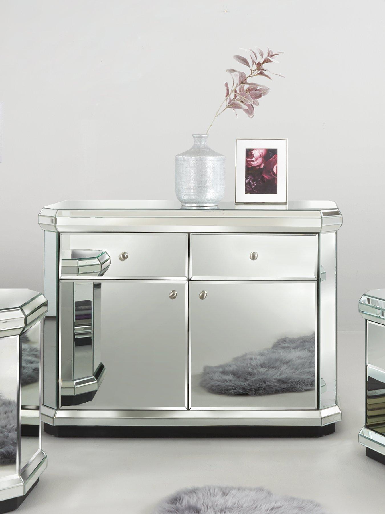 Glass sideboards for deals sale