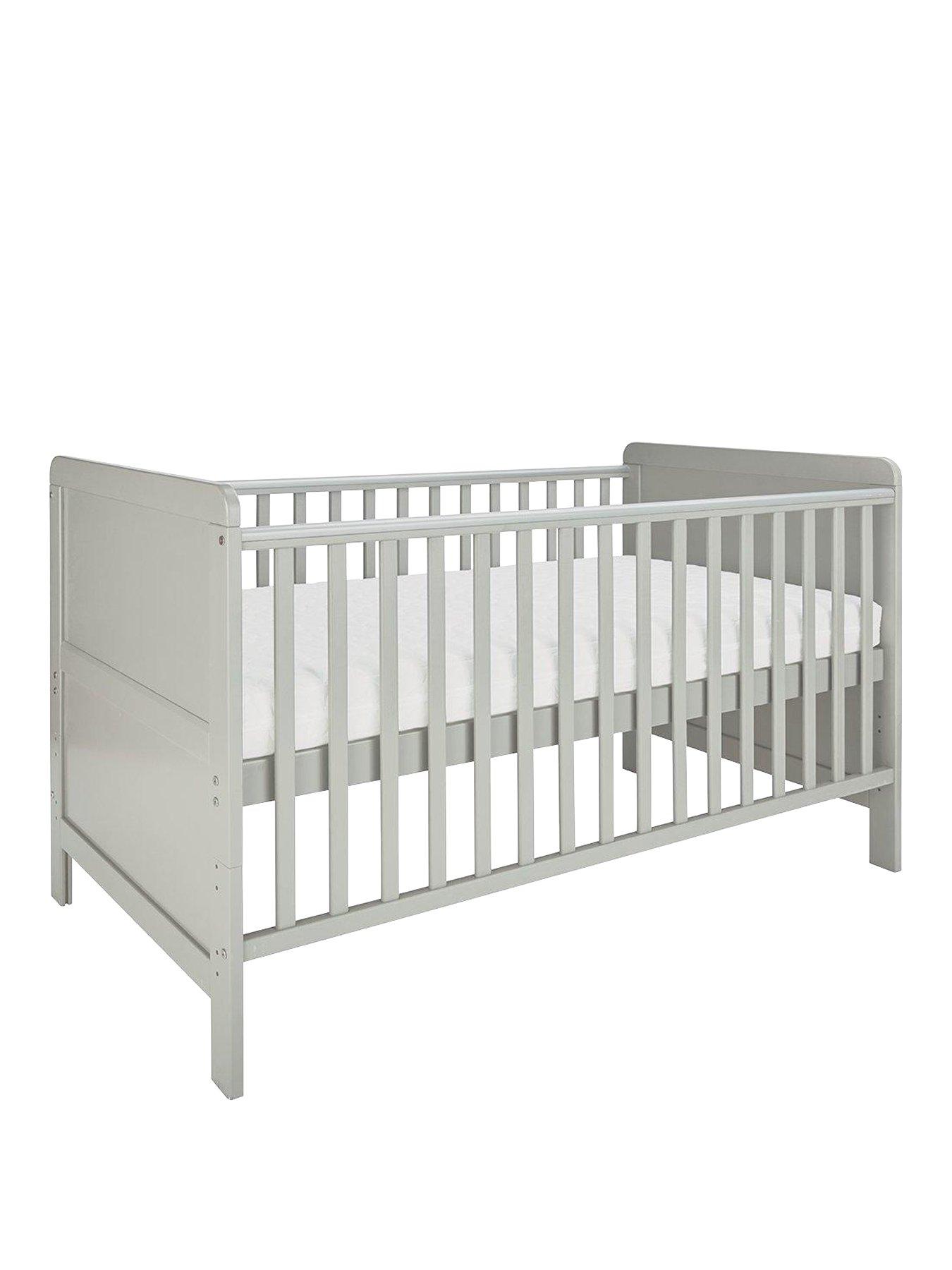 Light sales grey cot