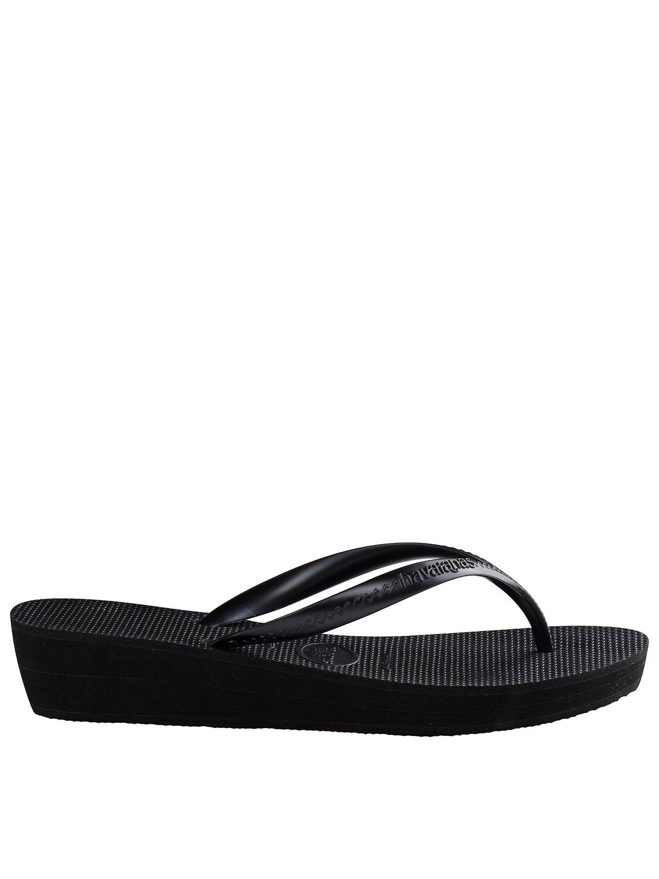 havaianas high light wedge flip flops