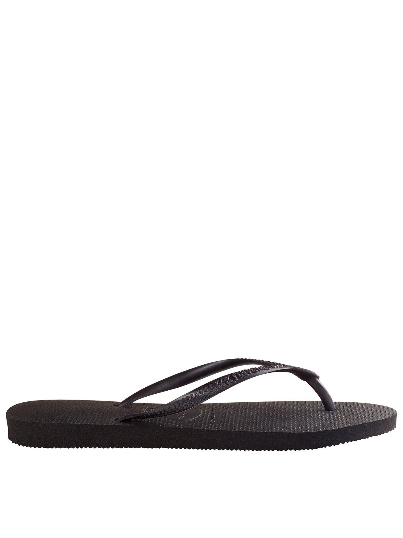 havaianas plain black