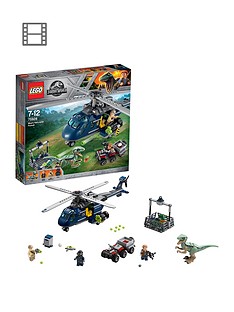 LEGO Jurassic World Jurassic World 75928 Blue's Helicopter Pursuit