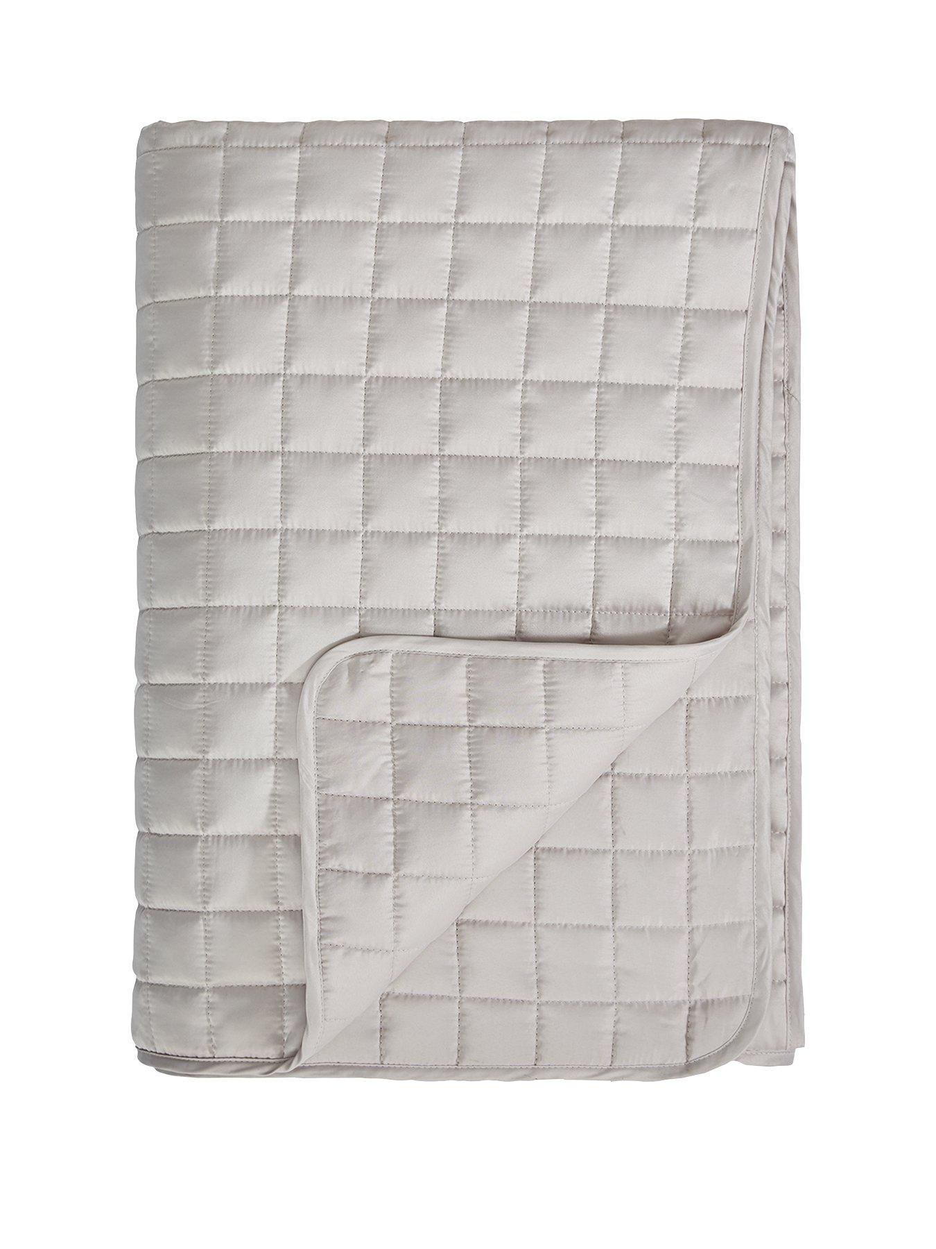 quilted bed throws sale