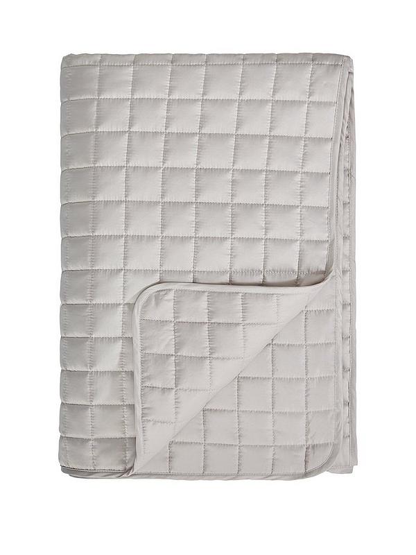 Hotel Collection Luxury Quilted Bedspread Throw Very Co Uk