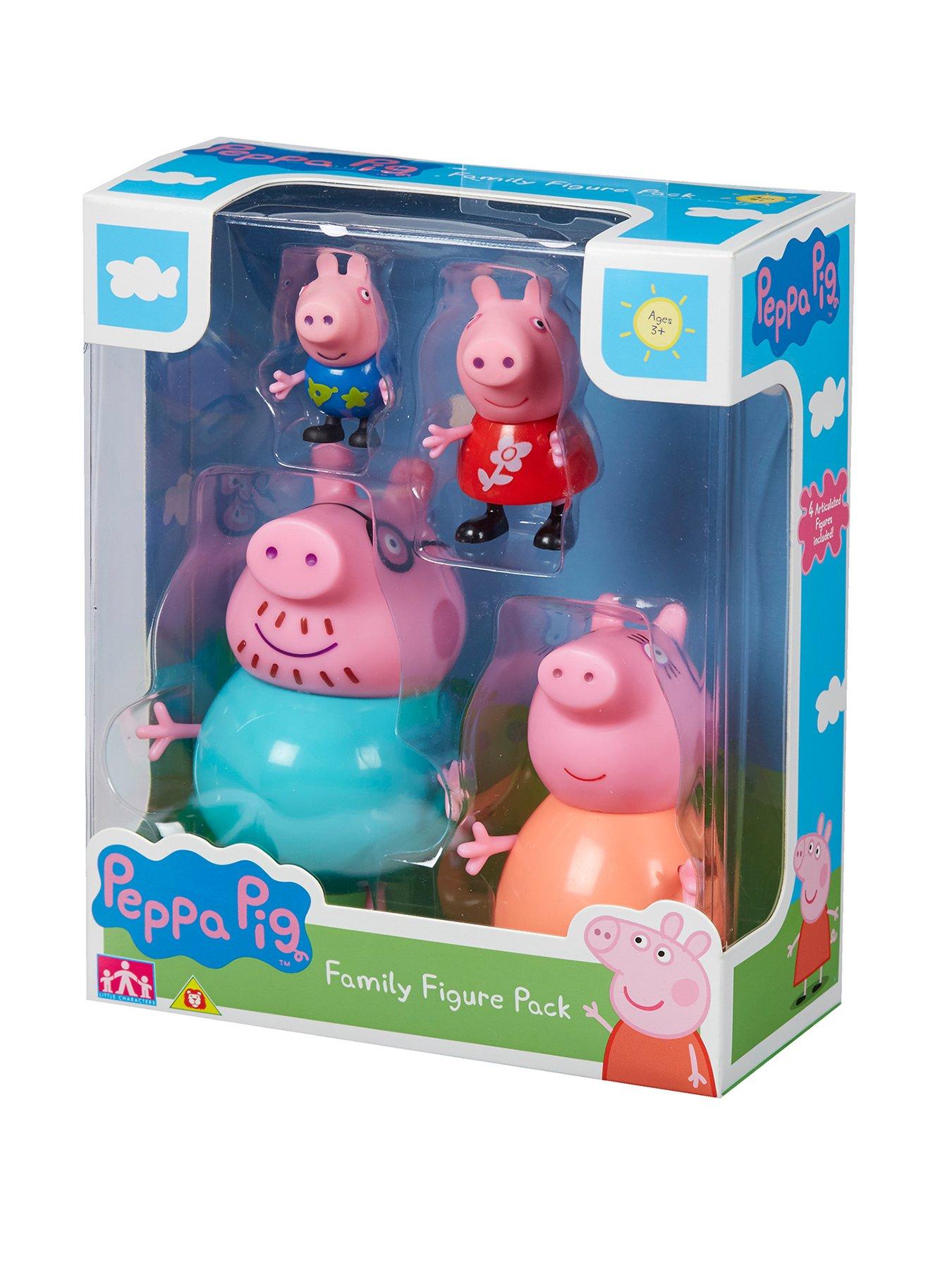 peppa pig and family figures