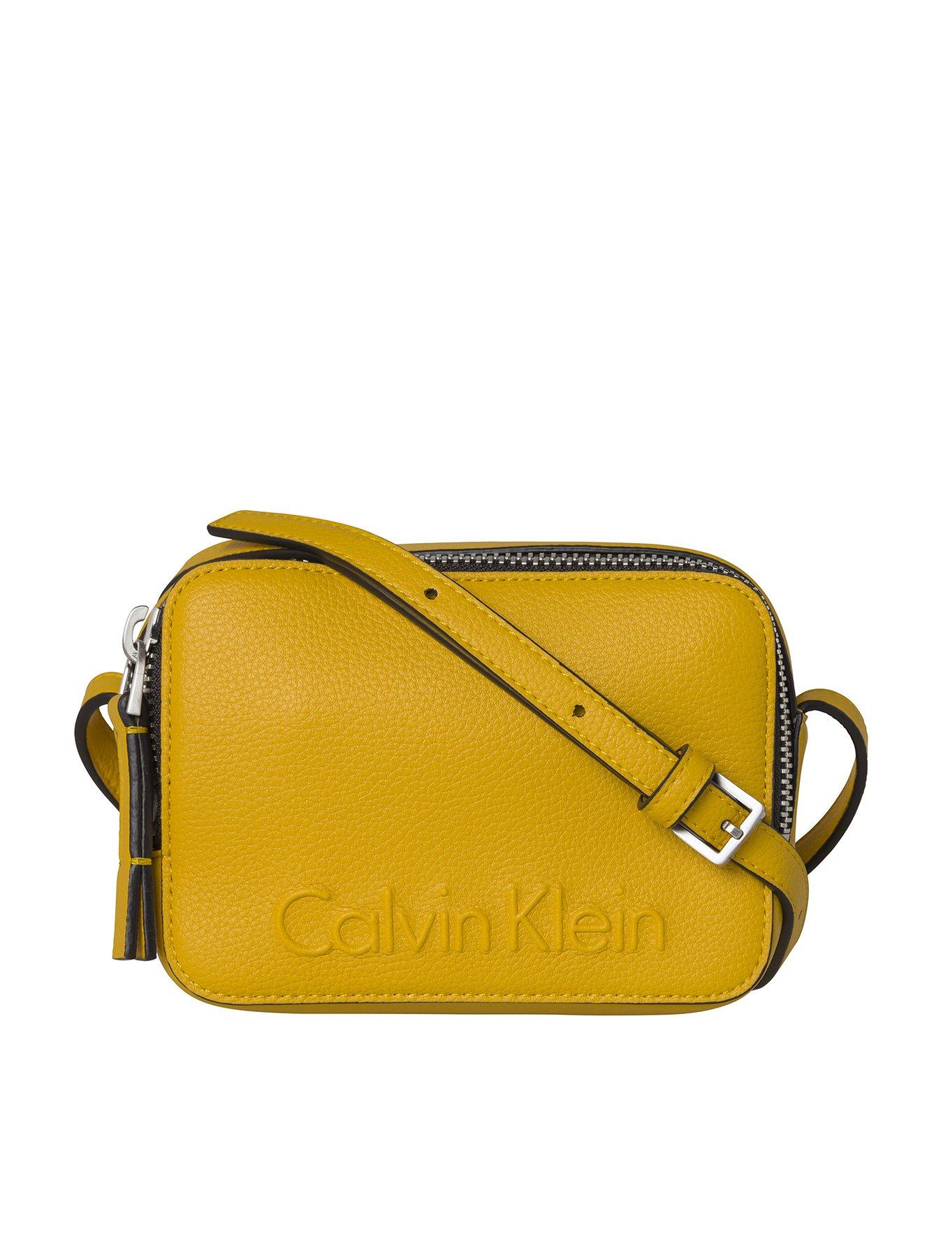 calvin klein sunflower crossbody bag