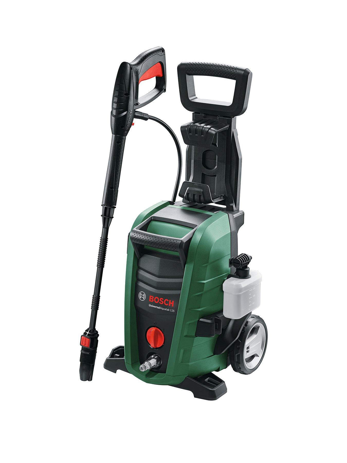 Product photograph of Bosch Universal Aquatak 125 High Pressure Washer from very.co.uk