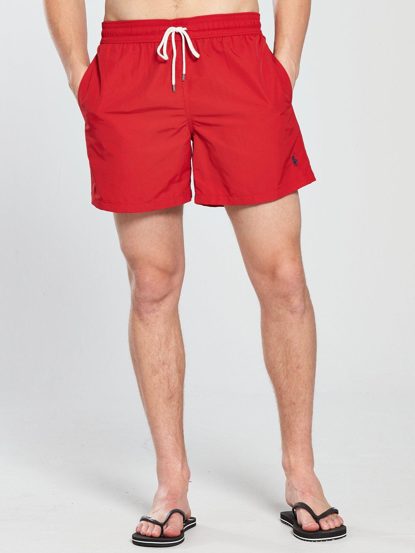 Polo Ralph Lauren Traveller Swim Shorts - Red 