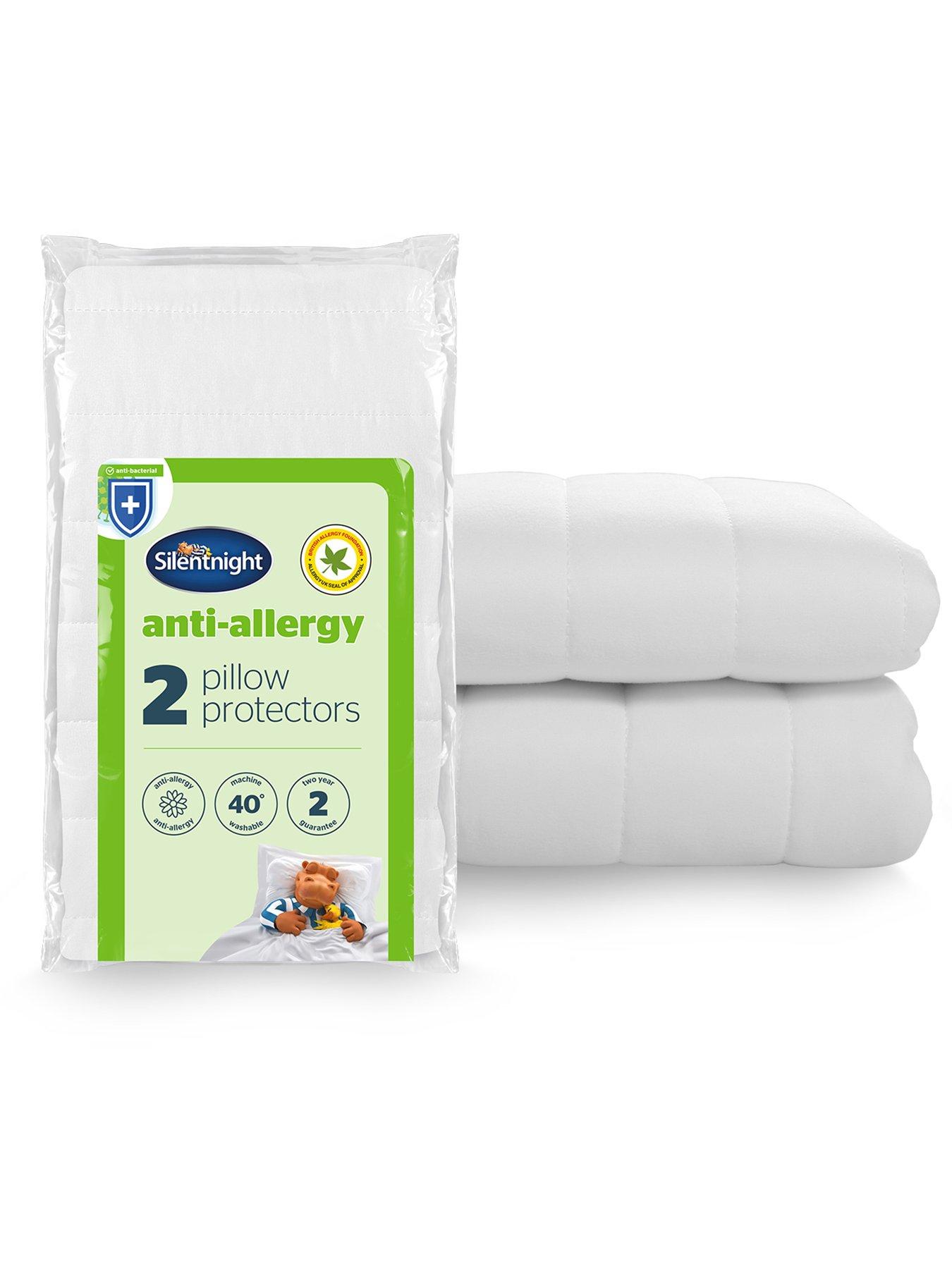 Silentnight Anti & Allergy, Anti Bacterial Pillow Protectors (Pair)