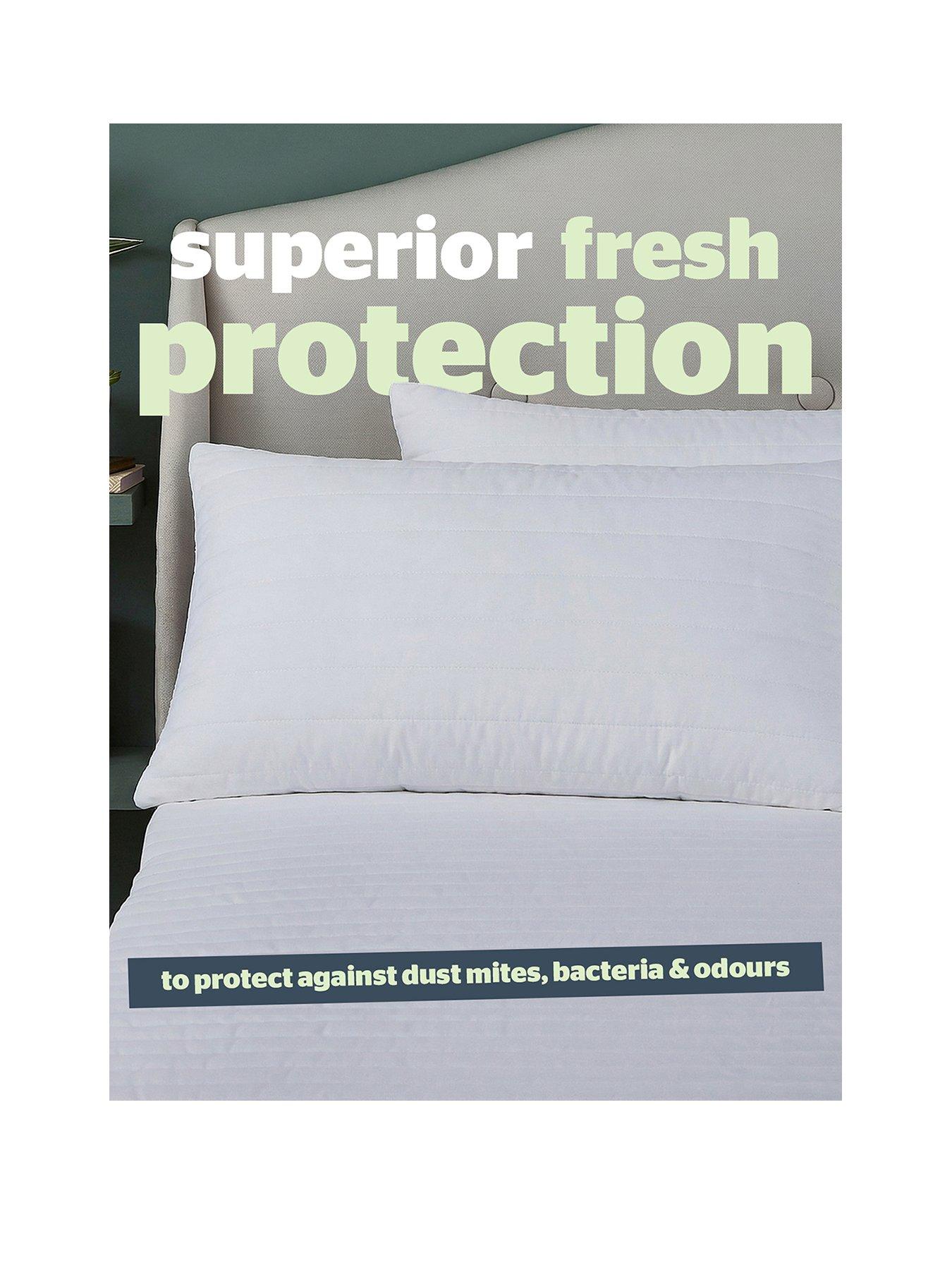 Image 2 of 7 of Silentnight Anti&nbsp;Allergy, Anti Bacterial Pillow Protectors (Pair)