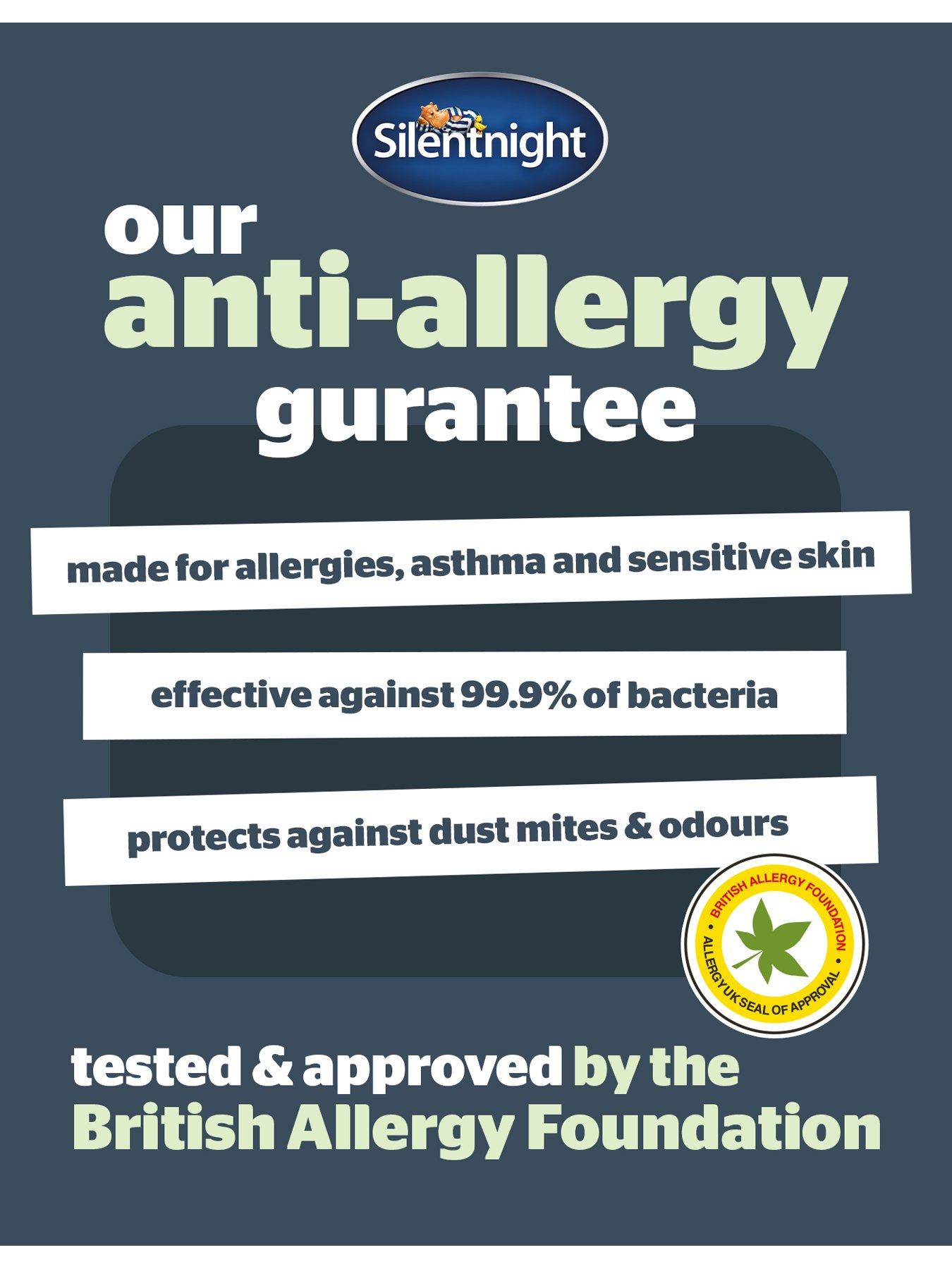 Image 4 of 7 of Silentnight Anti&nbsp;Allergy, Anti Bacterial Pillow Protectors (Pair)