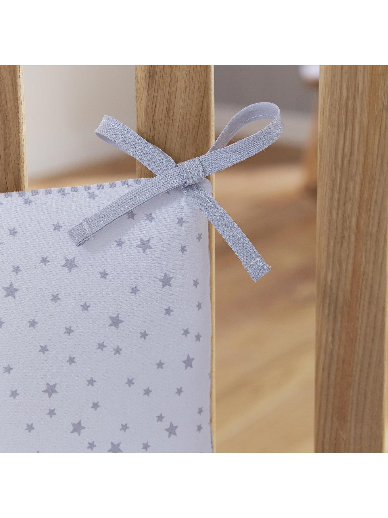 Clair de lune stars and stripes cot bedding hotsell