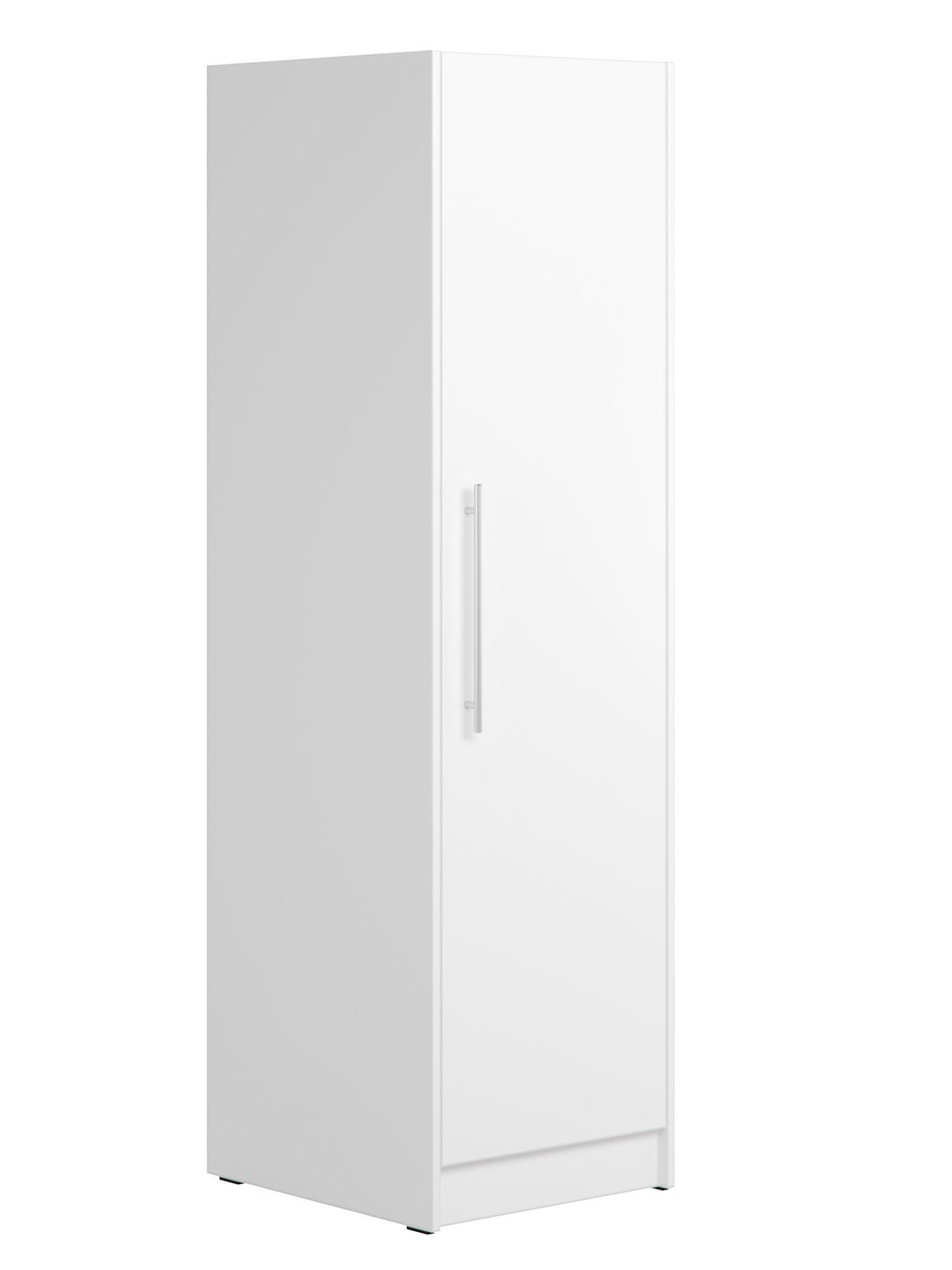 Image 5 of 7 of Little Acorns Portofino Cot Bed, Dresser and Single Wardrobe - White