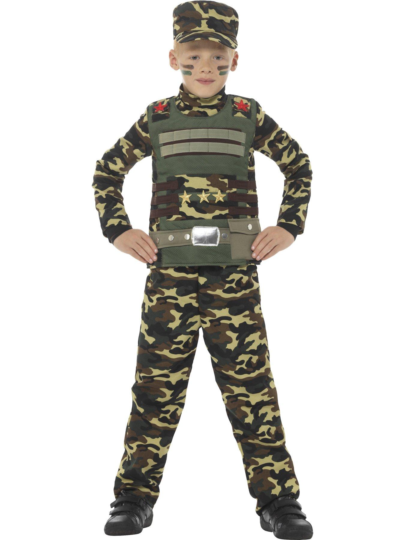  Army Costume for Kids Soldier Costume Military