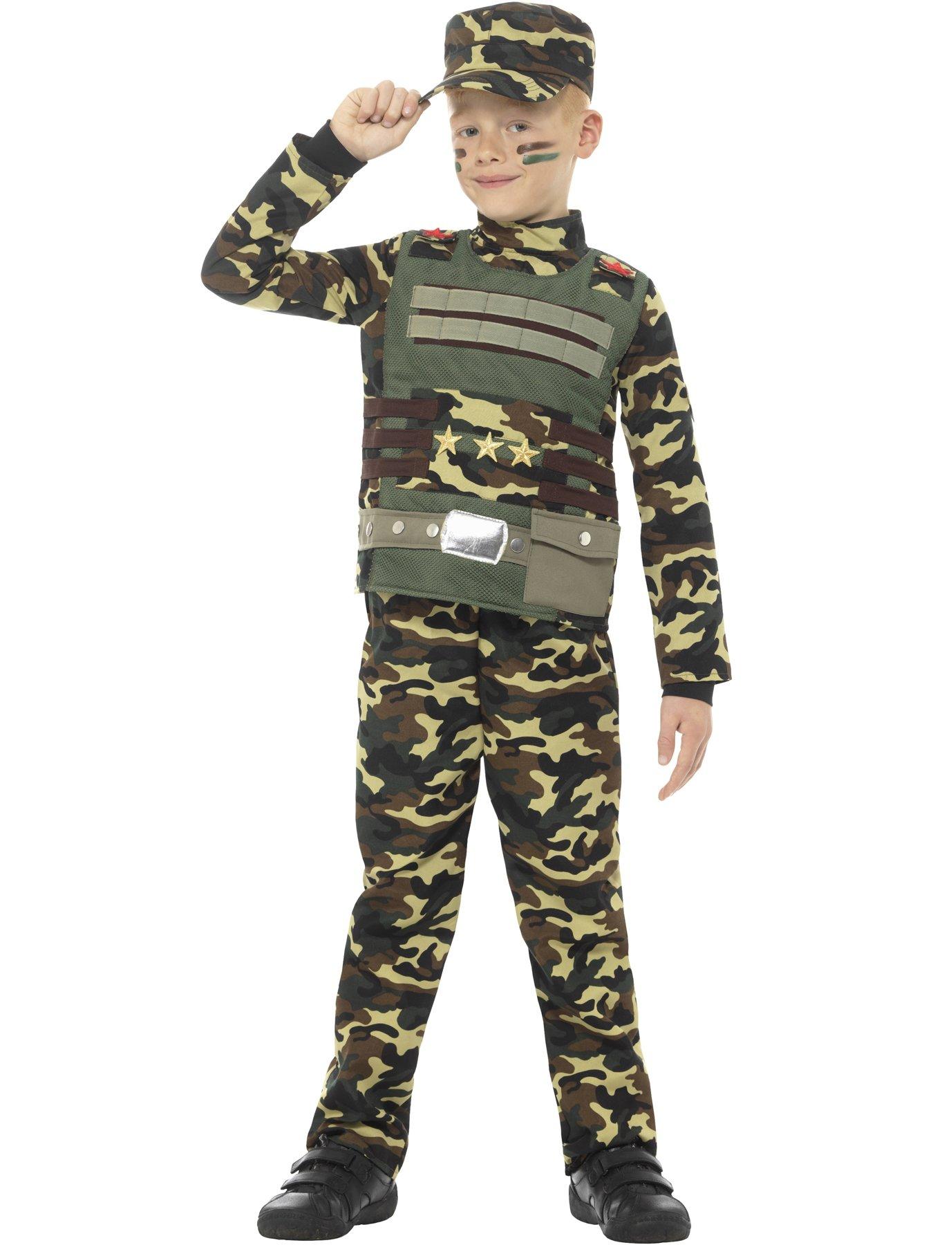 Child Military Boy Costume | Very.co.uk