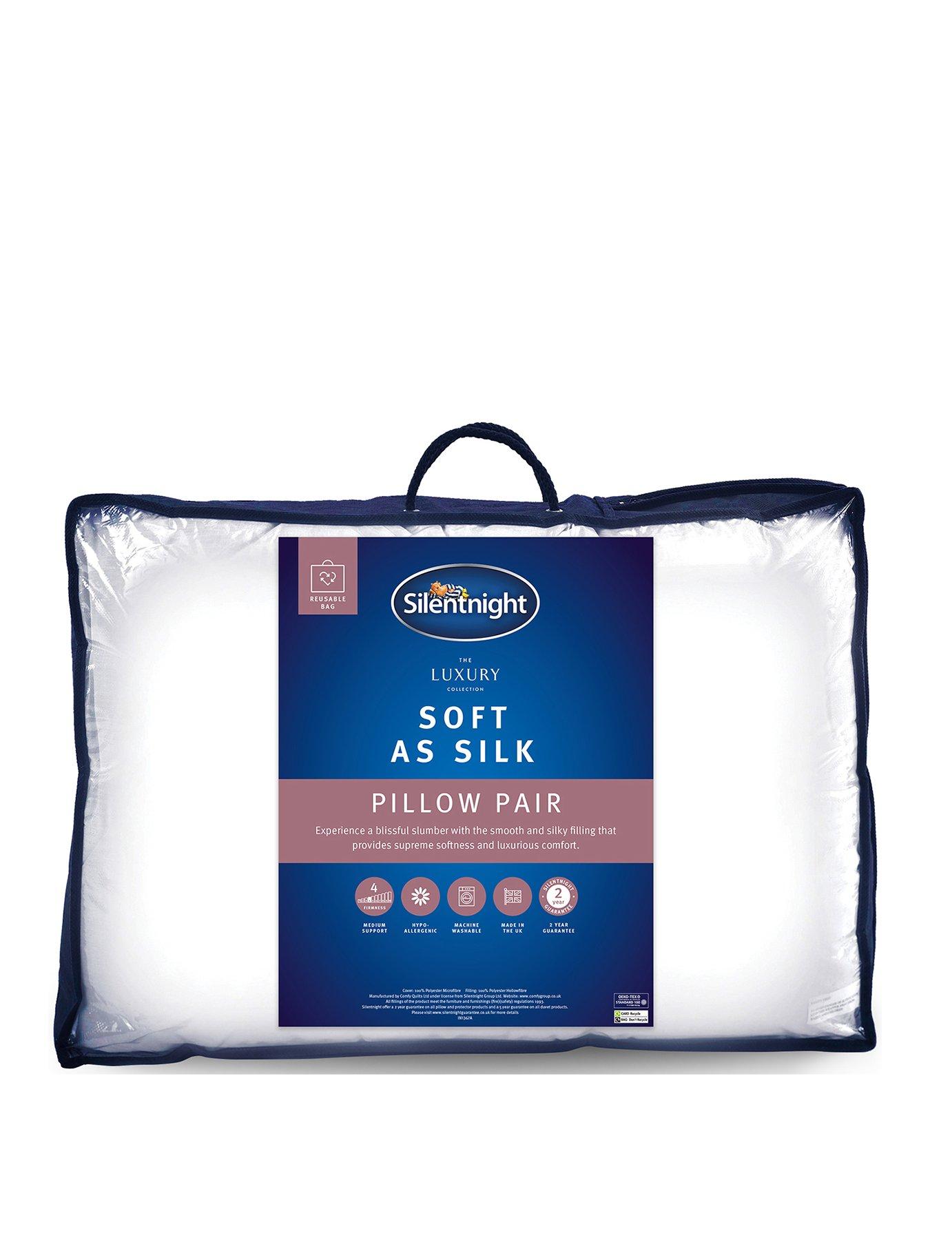 Silentnight Luxury Hotel Soft As Silk Pillow Pair Very Co Uk