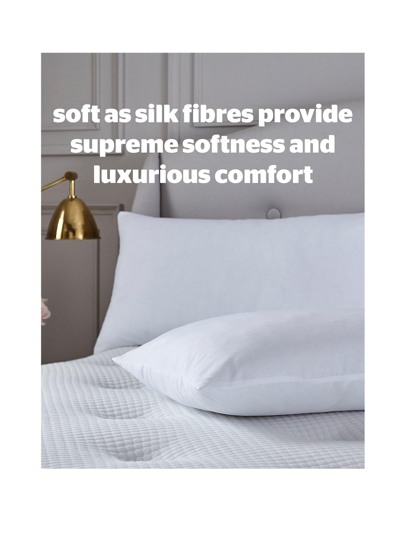 Silentnight Luxury Hotel Soft as Silk Pillow Pair very.co.uk