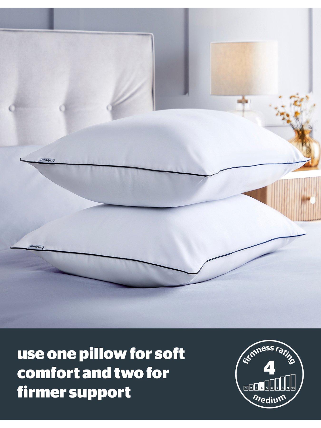 Silentnight luxury hotel outlet collection pair of pillows