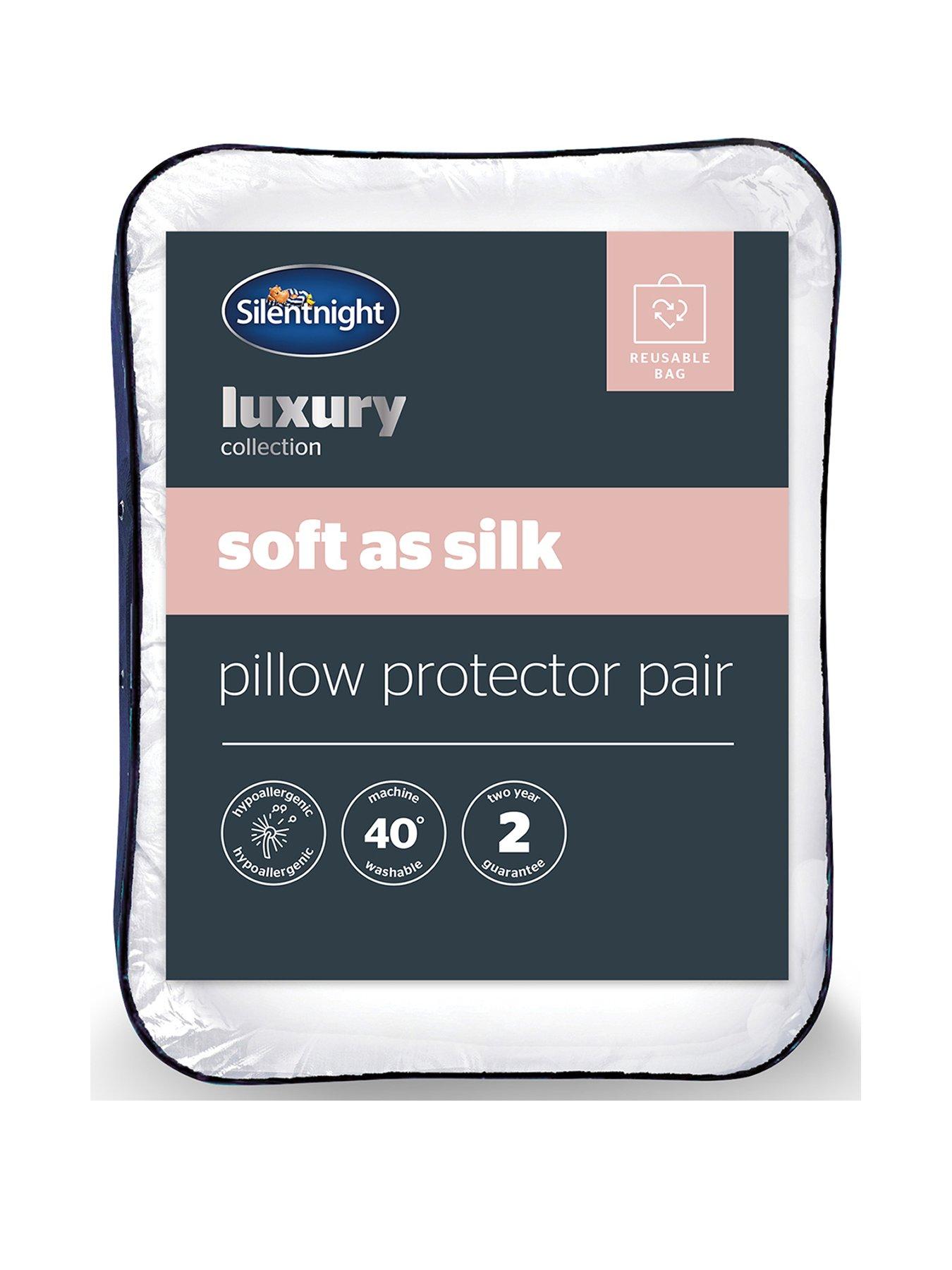 undefined Luxury Collection Soft as Silk Pillow Protectors (Pair)