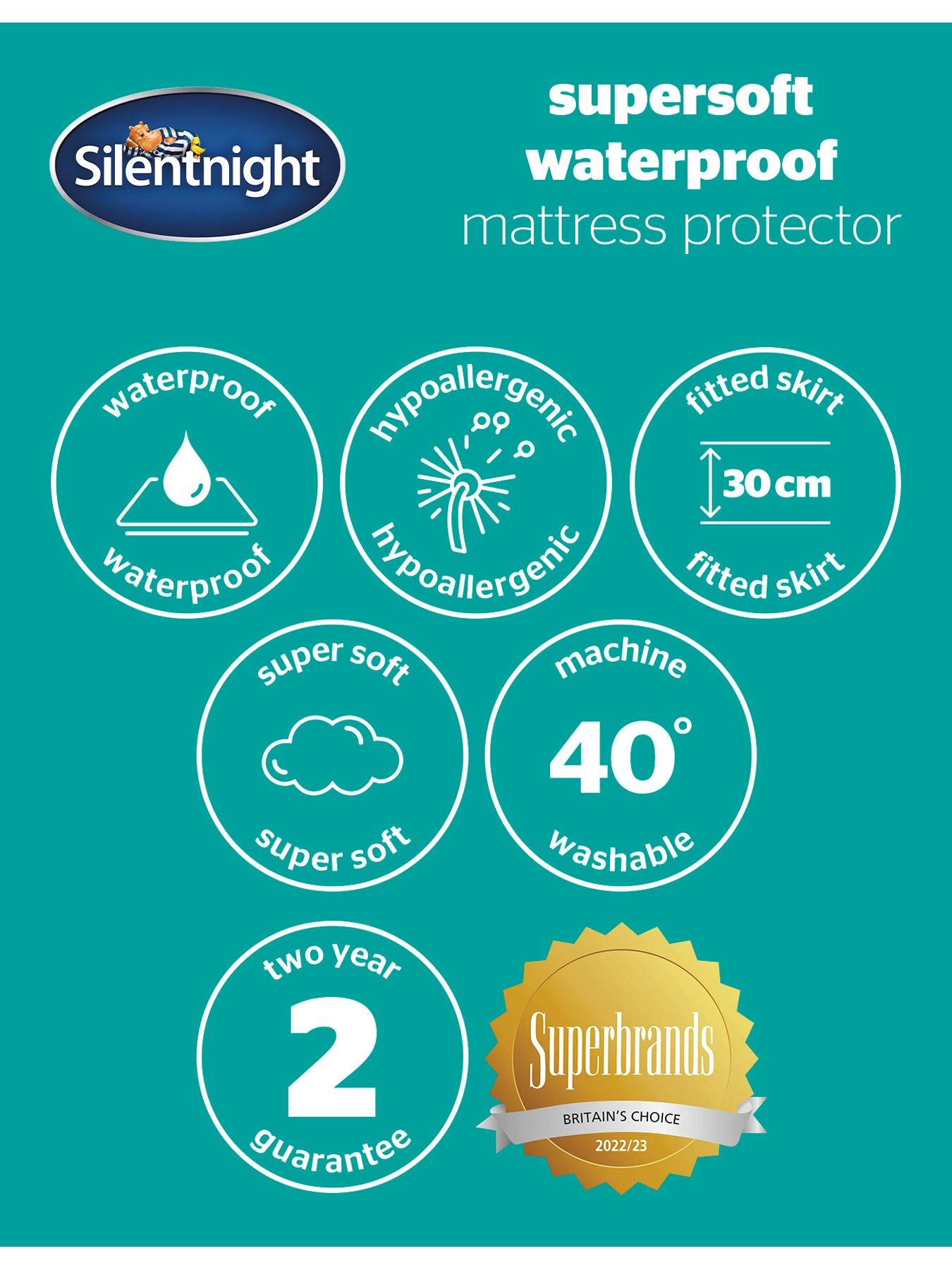 Image 7 of 7 of Silentnight Supersoft Waterproof Mattress Protector