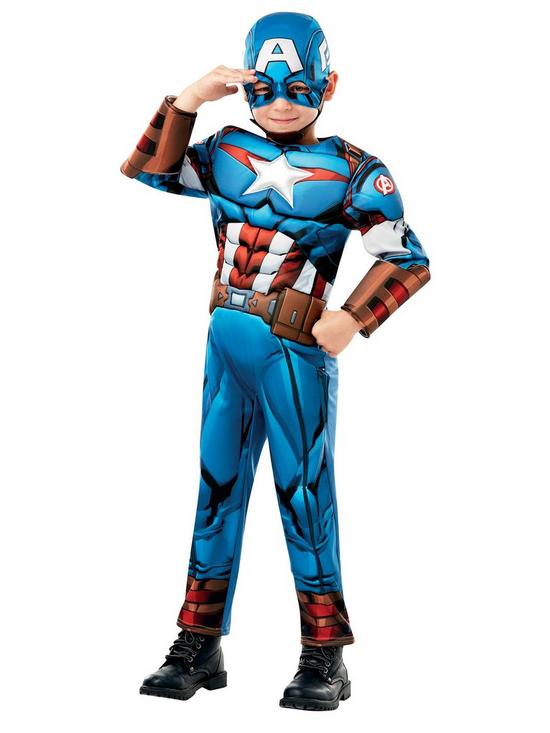 front image of the-avengers-avengers-deluxe-captain-america-costume