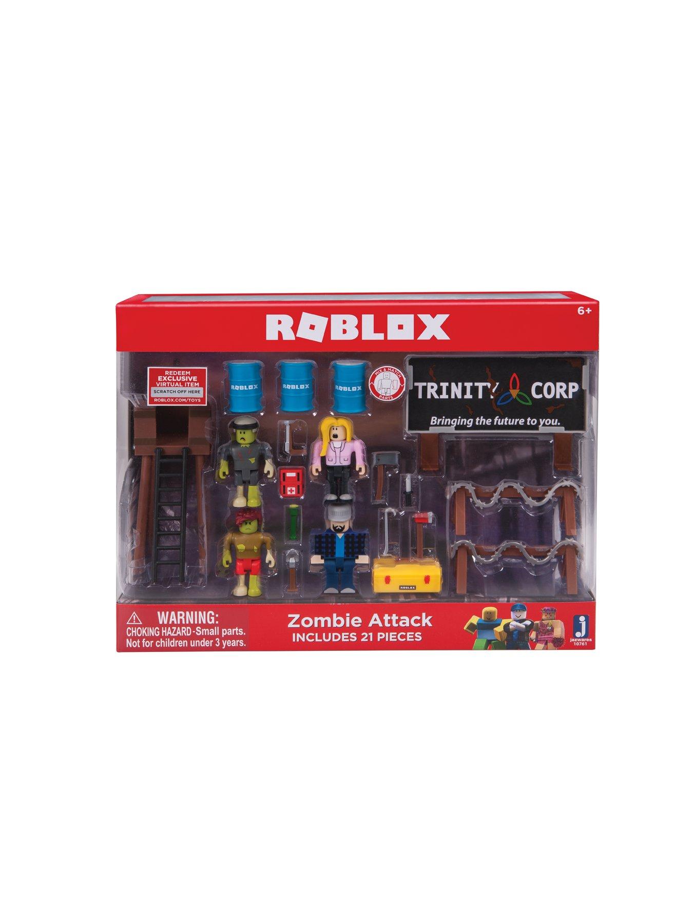 Roblox Zombie Attack Playset Very Co Uk - roblox zombie attack playset view larger