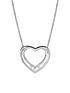  image of the-love-silver-collection-sterling-silver-cubic-zirconia-happy-birthday-heart-pendant-and-greeting-card