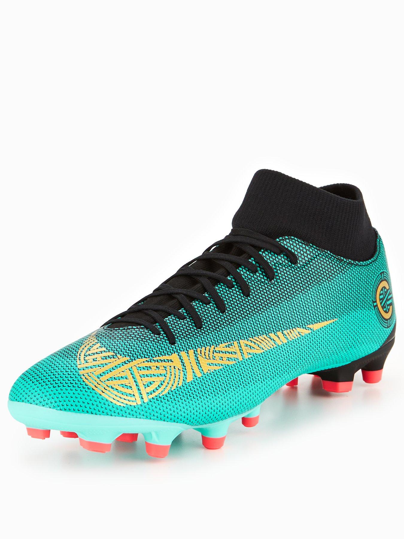 Superfly 6 Academy FG Mens in Black Gold by Nike WSS