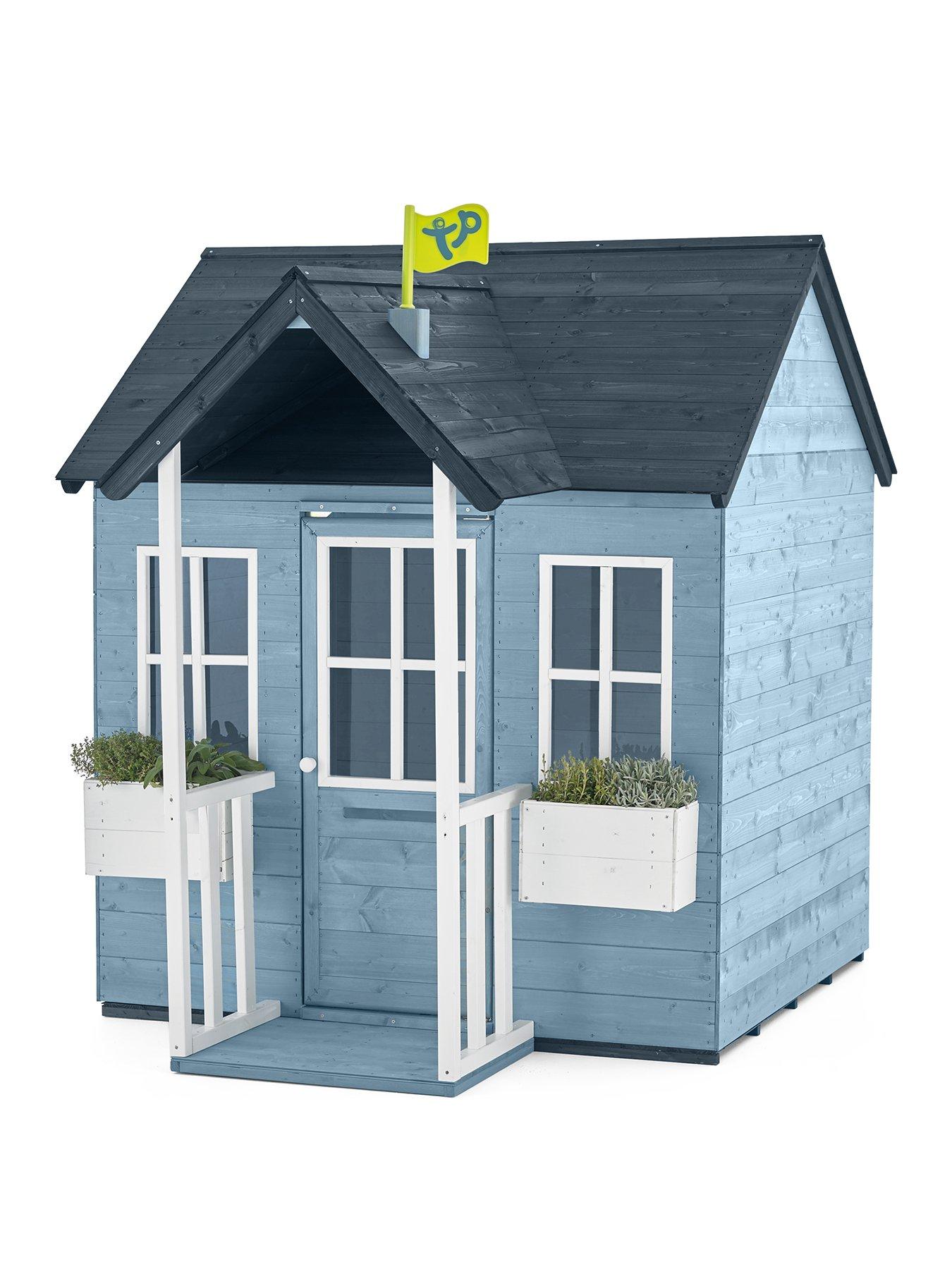 Tp Forest Villa Wooden Playhouse Very Co Uk
