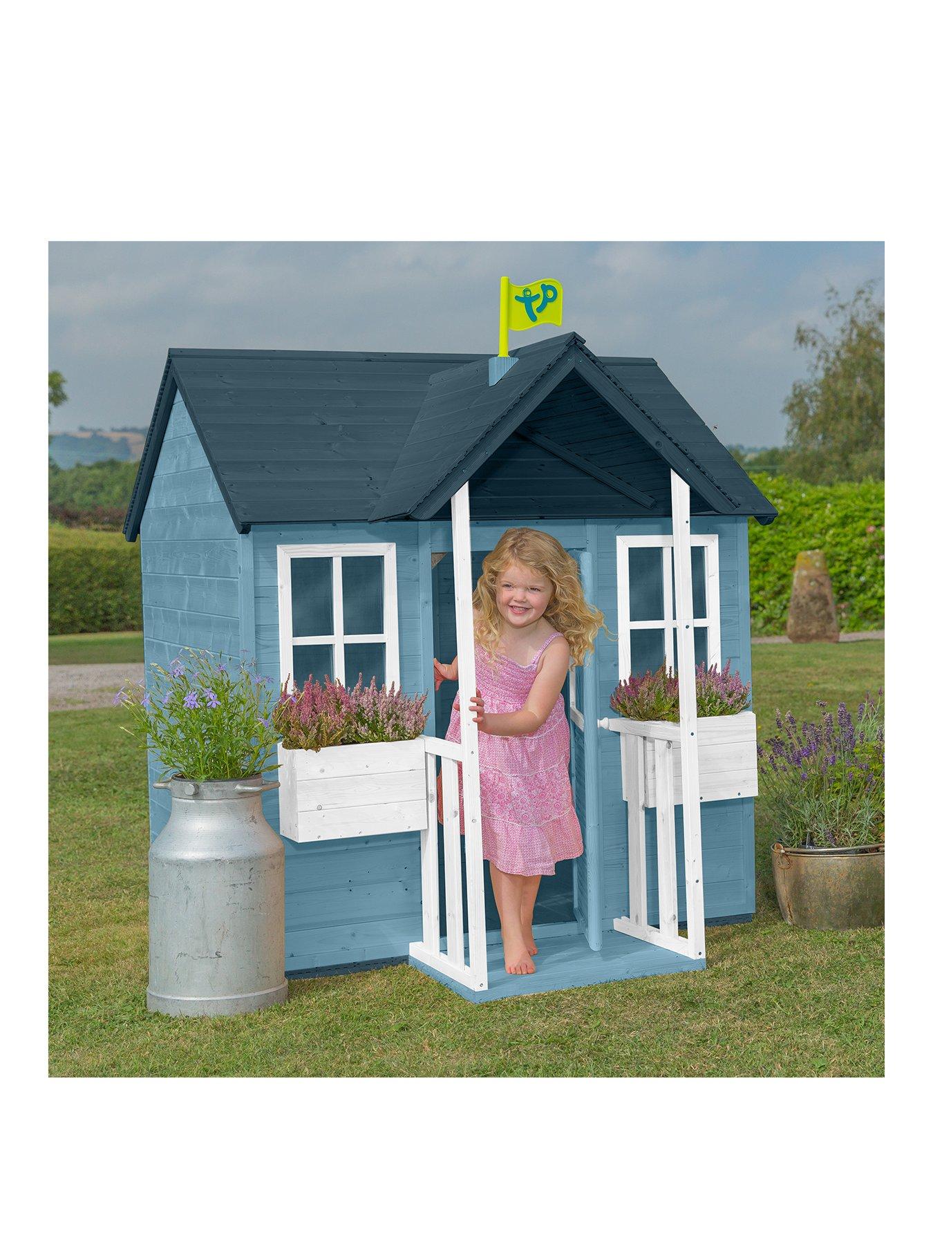 Tp Forest Villa Wooden Playhouse Very Co Uk