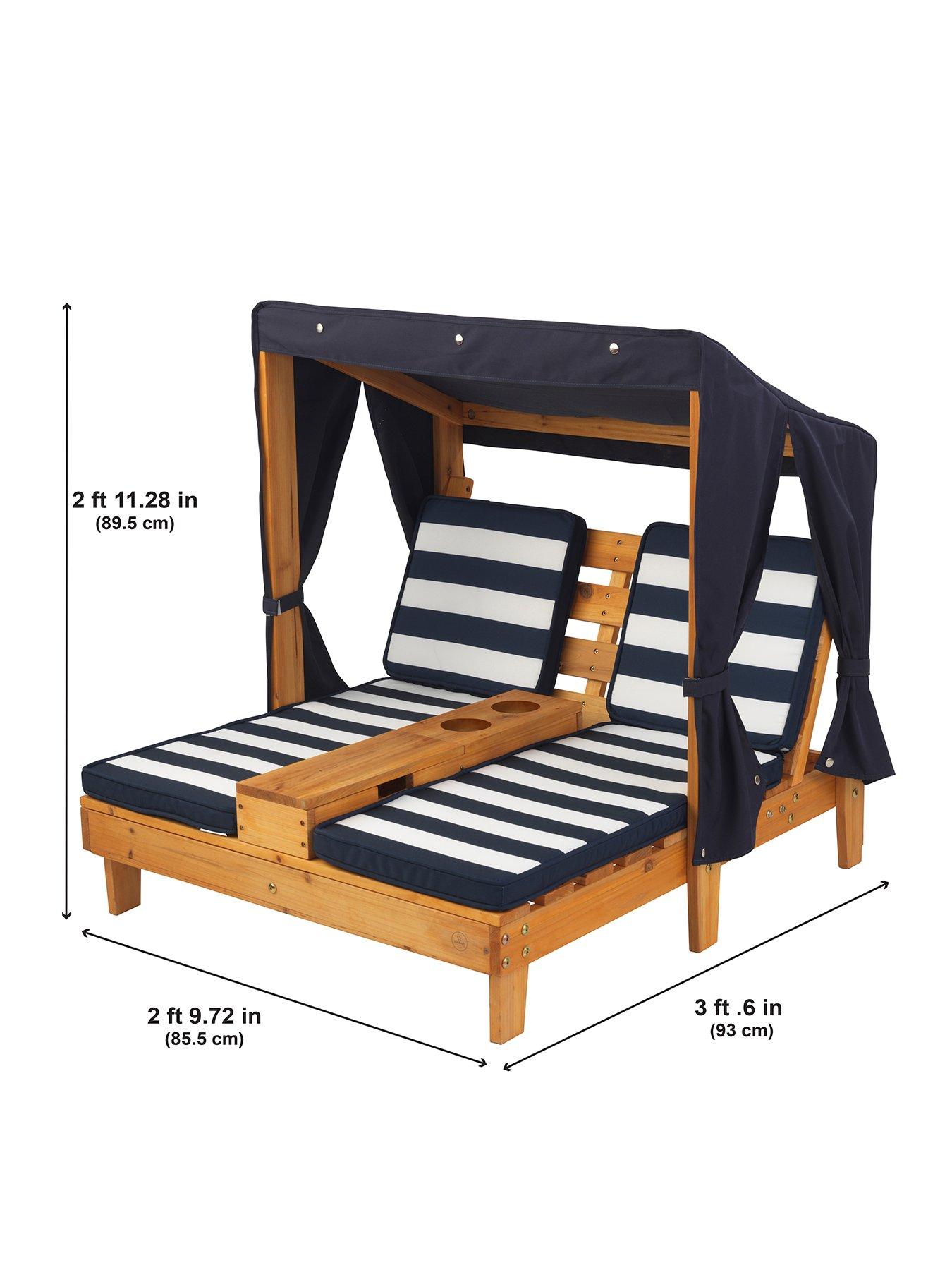 Chaise double lounger hot sale