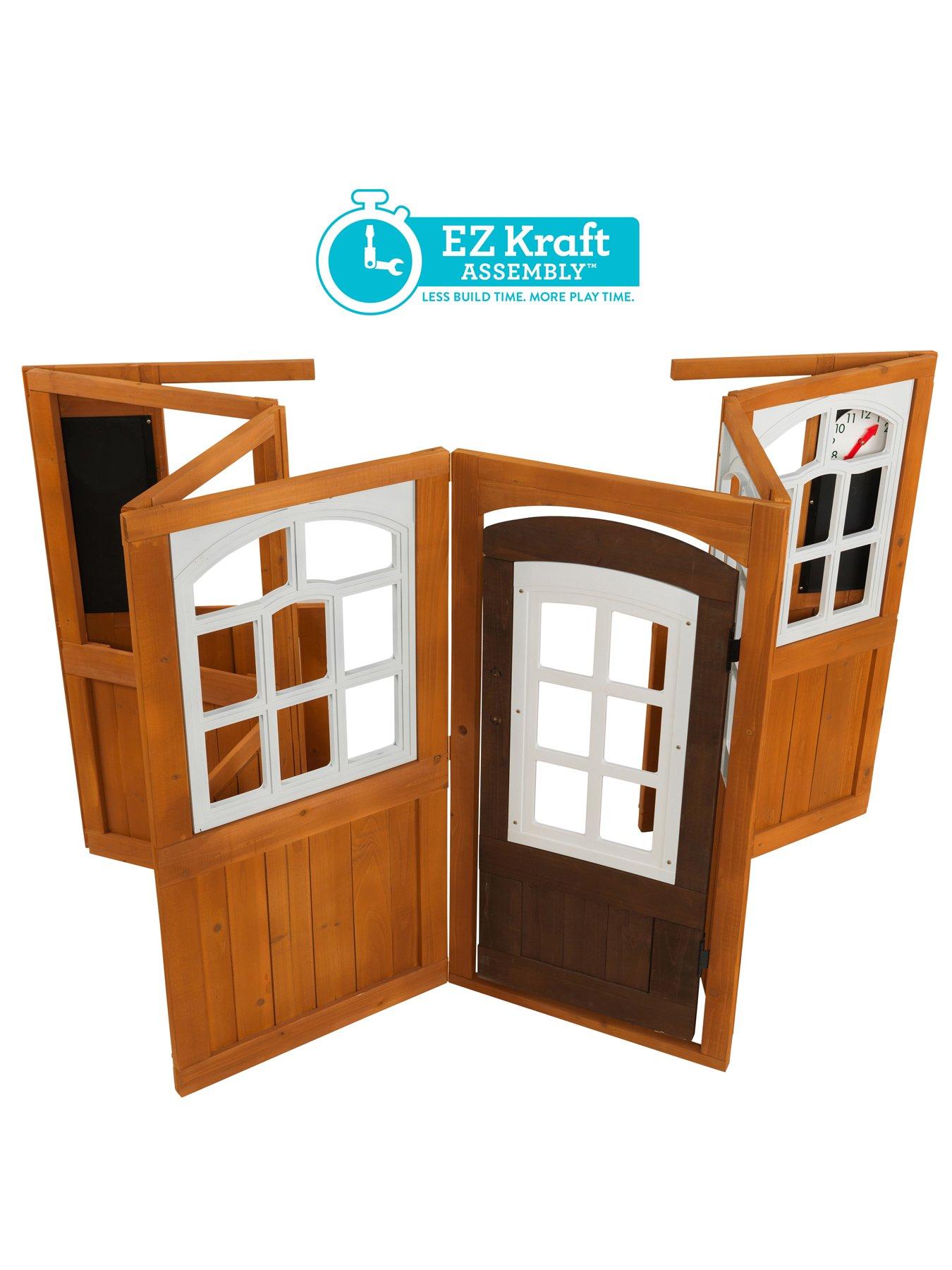 kidkraft garden view outdoor playhouse