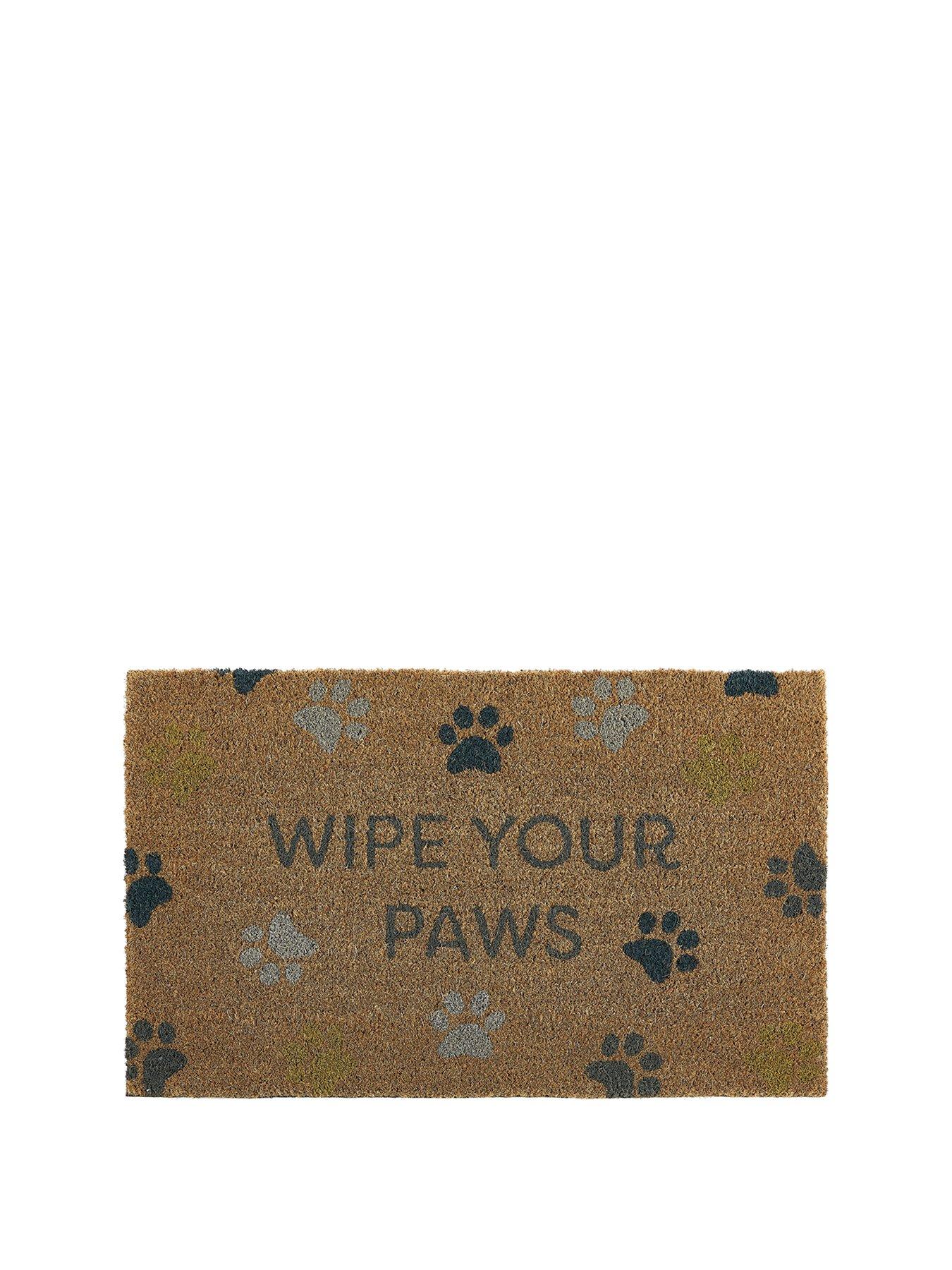 Wipe Your Paws Coir Doormat Very Co Uk