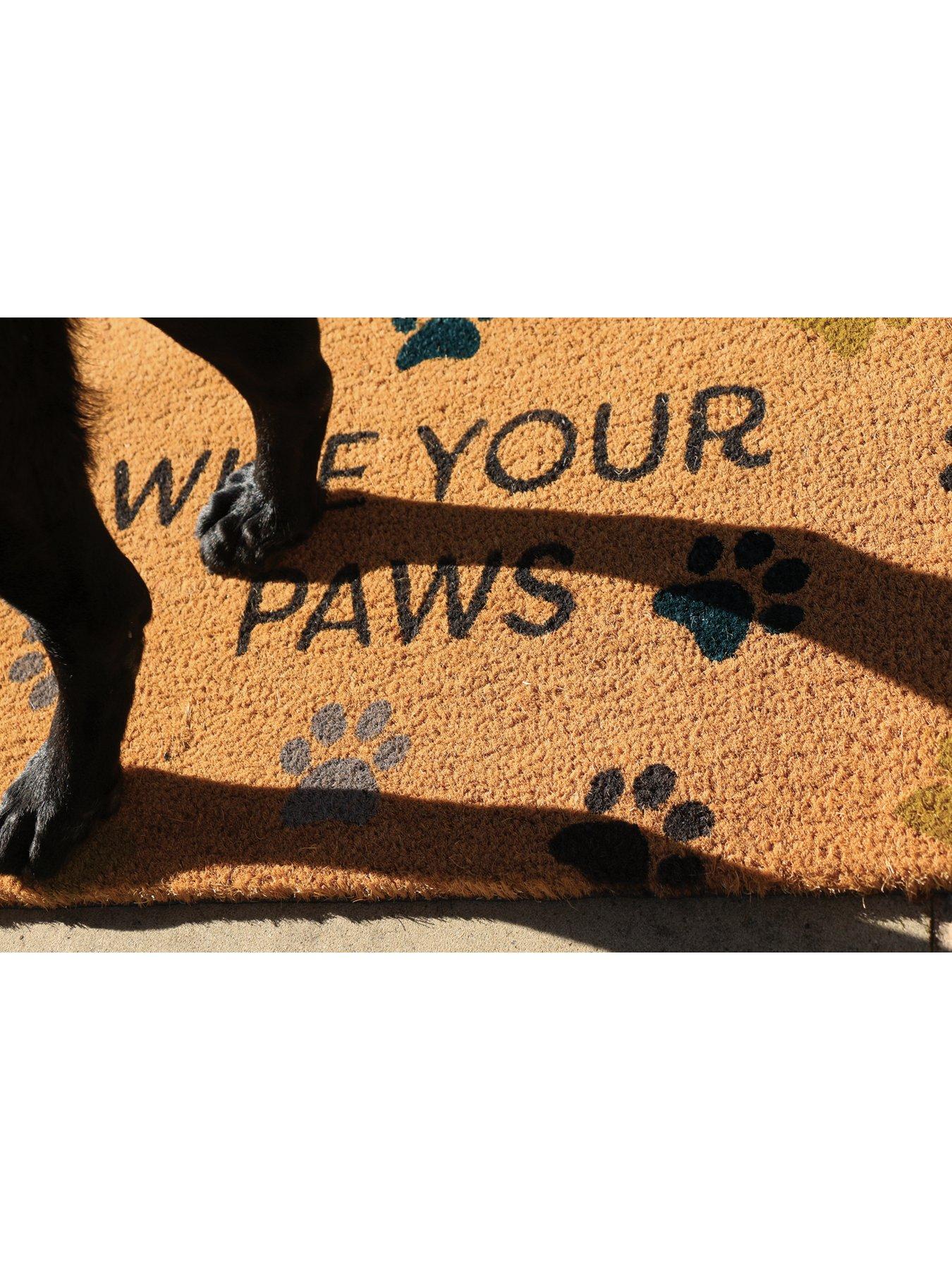 Image 3 of 3 of My Mat Wipe Your Paws Coir Doormat - Natural