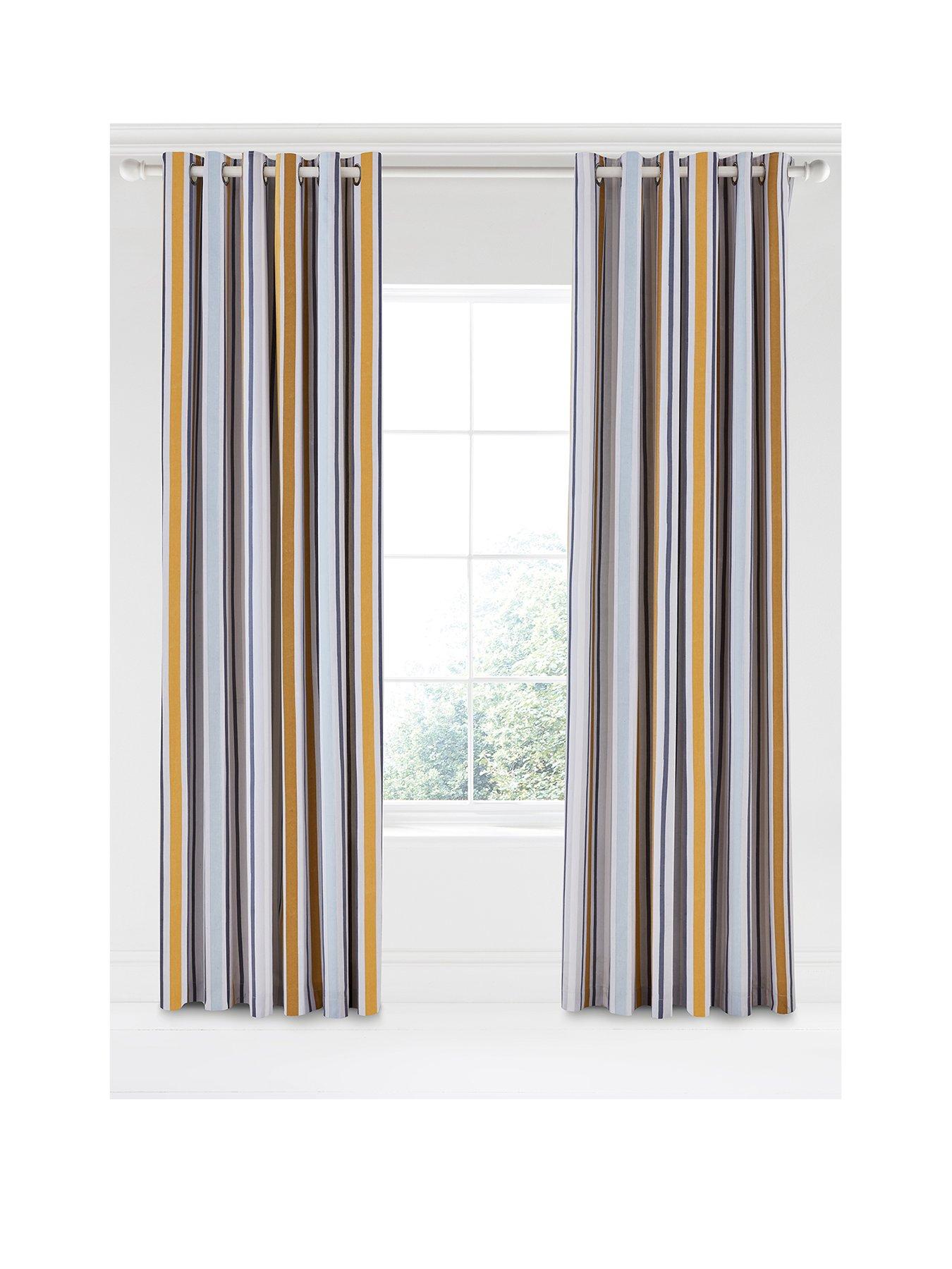 Scion Lintu 100% Cotton Panama Lined Eyelet Curtains &Ndash; 168 X 229 Cm review