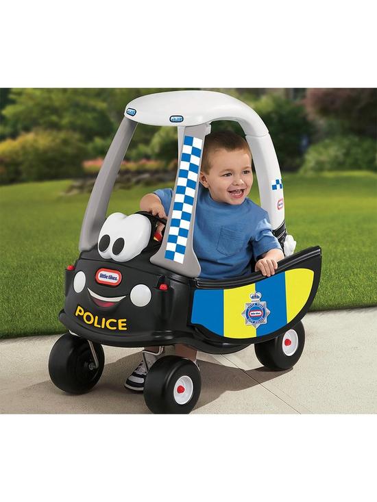 front image of little-tikes-cozy-coupenbsppatrol-police-car
