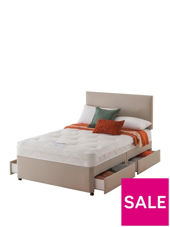 front image of layezee-made-by-silentnightnbspfenner-bonnel-orthonbspdivan-bed-with-storage-options