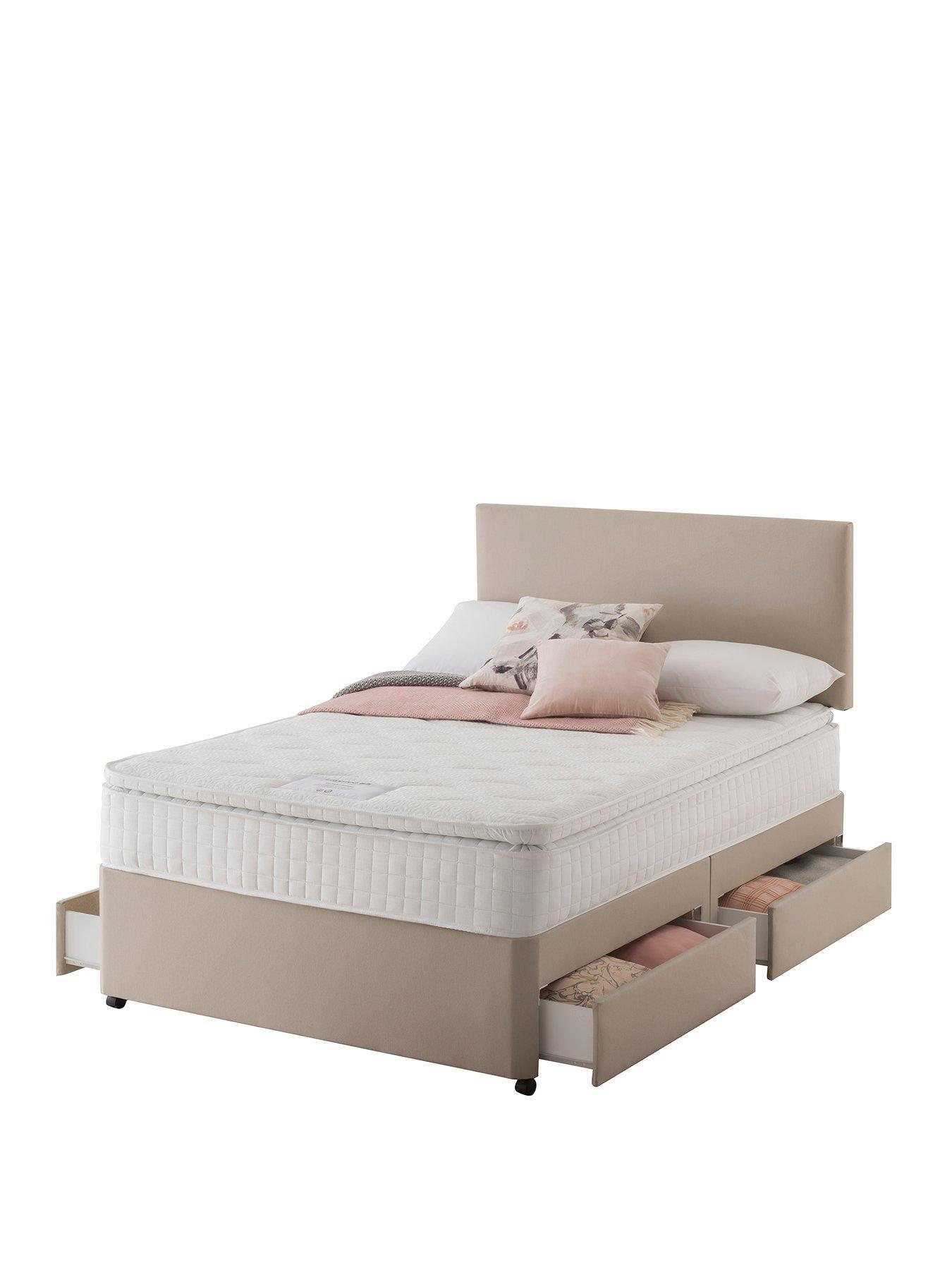 Layezee Made by Silentnight Addison 800 Pocket Pillow top Divan Bed