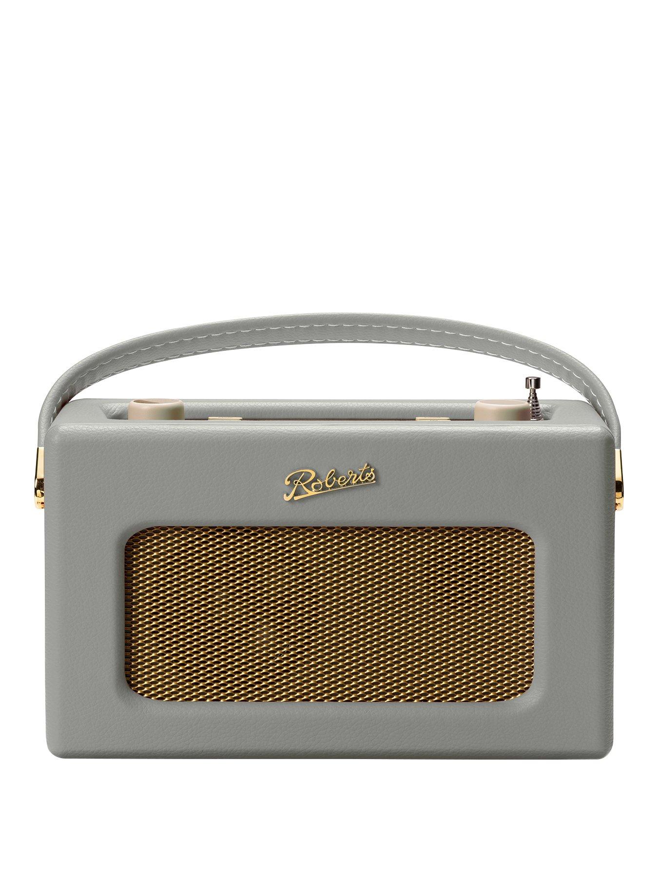 Roberts Revival Rd70 Digital Radio With Alarms And Bluetooth Streaming – Dove Grey