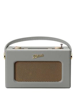 Roberts Revival Rd70 Digital Radio With Alarms And Bluetooth Streaming – Dove Grey
